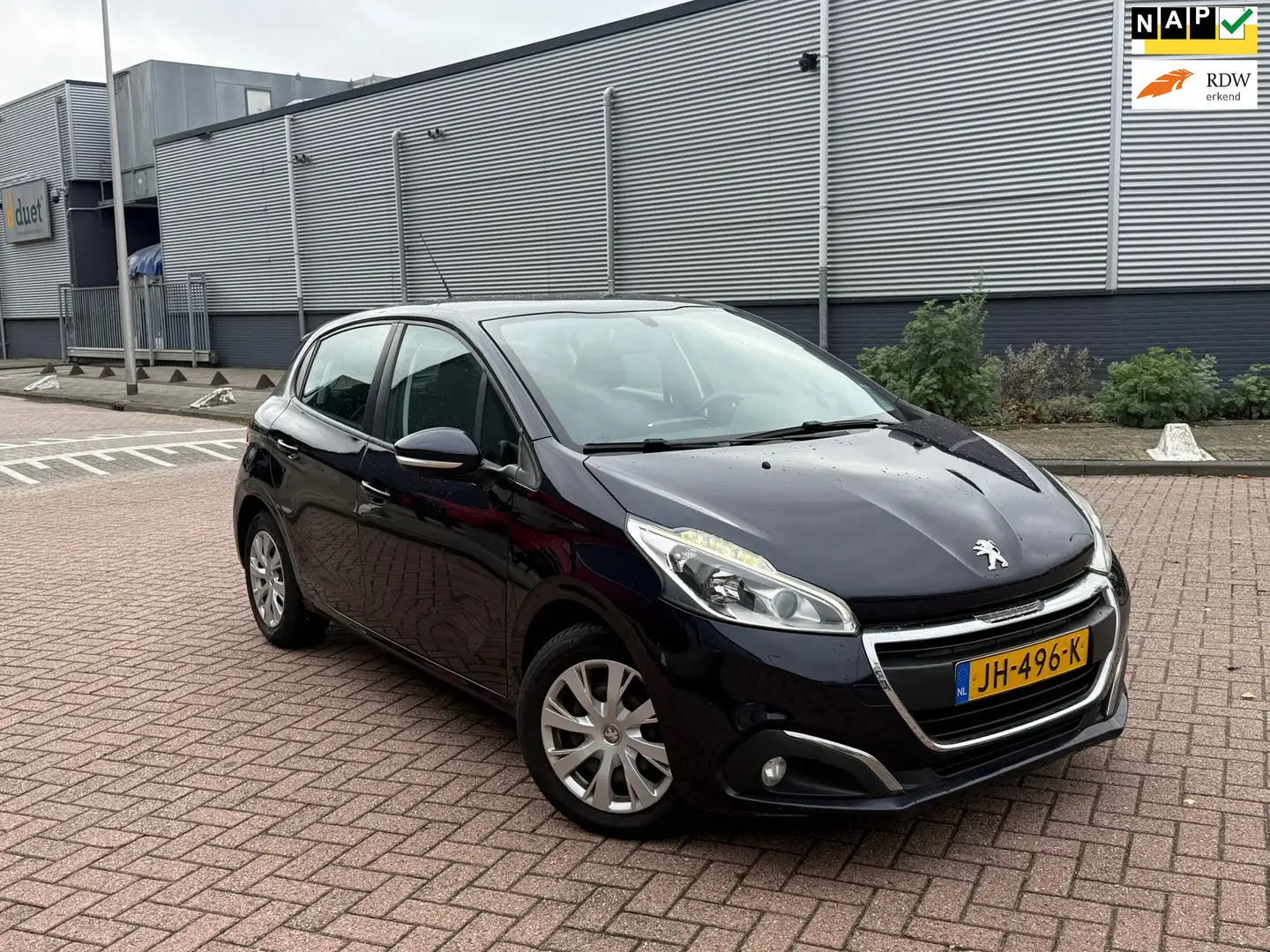 Peugeot 208 1.2 PureTech Blue Lion Airco 5 DR APK PDC NAVI APK Blauw - 1