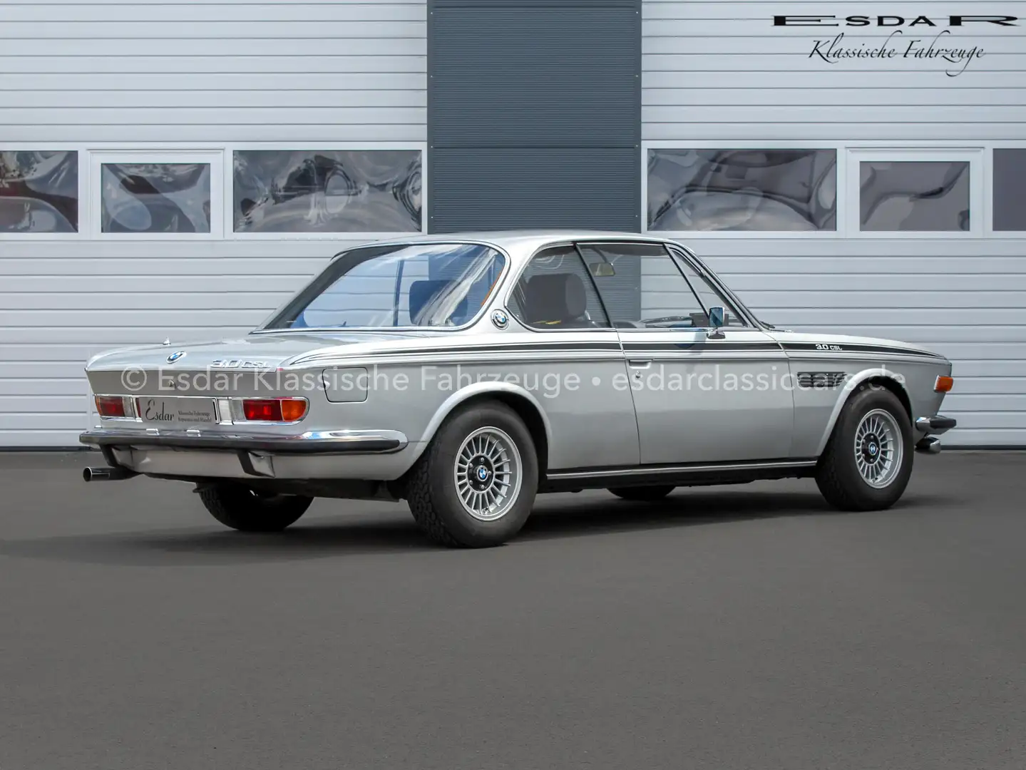 BMW 3.0 CSL E9 Coupe Silber - 2