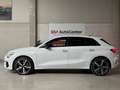 Audi A3 40 TFSIe Shadow S Tronic Matrix-CAM-CarPlay-Keyles Blanc - thumbnail 5