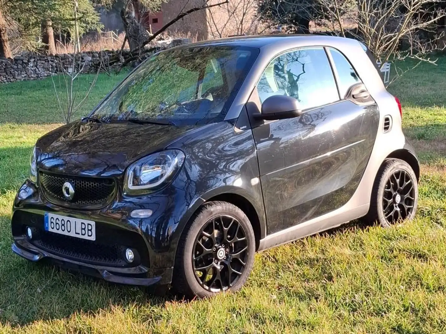 smart forTwo Fortwo Cabrio 66 Perfect Aut. Perfect Negro - 2
