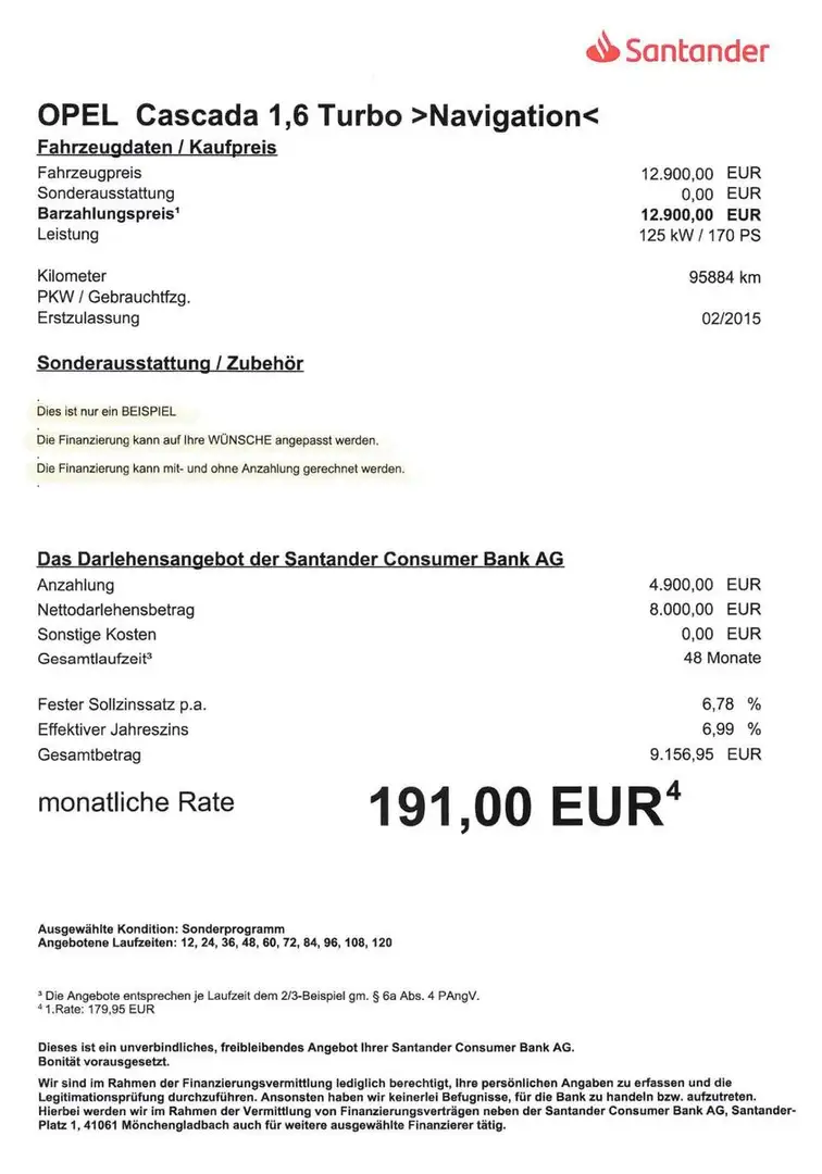 Opel Cascada 1,6 T Innovation NAV/Sitzheiz/PDC Grau - 2