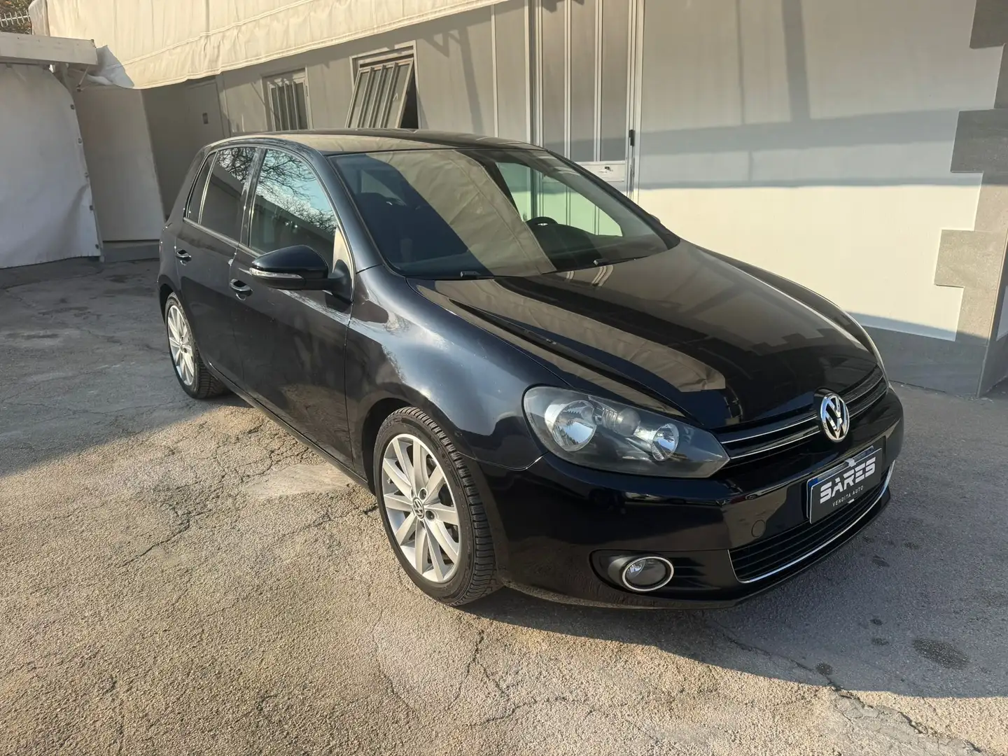Volkswagen Golf Golf VI 2008 5p 1.6 tdi Highline Schwarz - 1