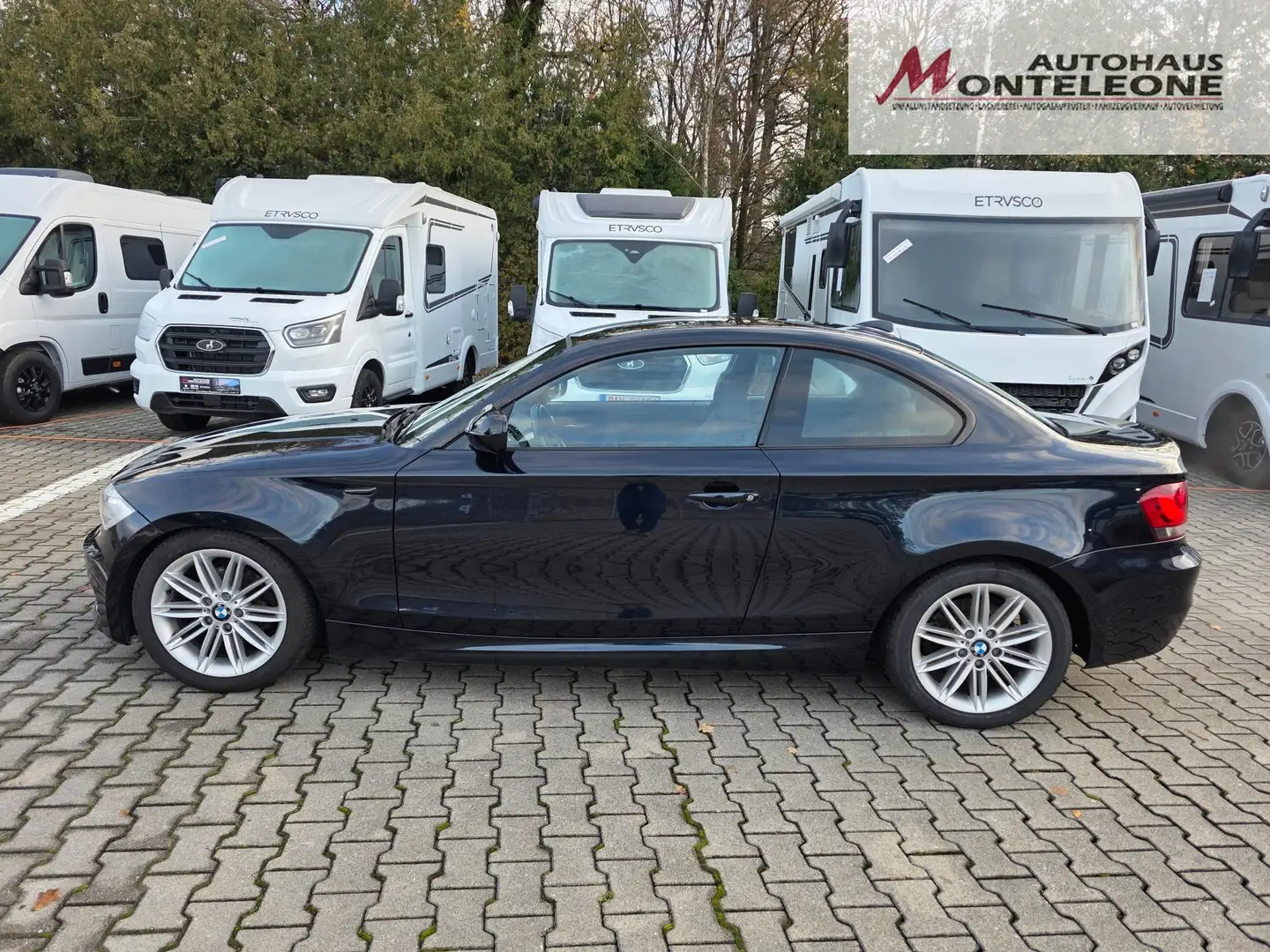 BMW 118 118d Coupe | 8fach bereift | Navi Noir - 2