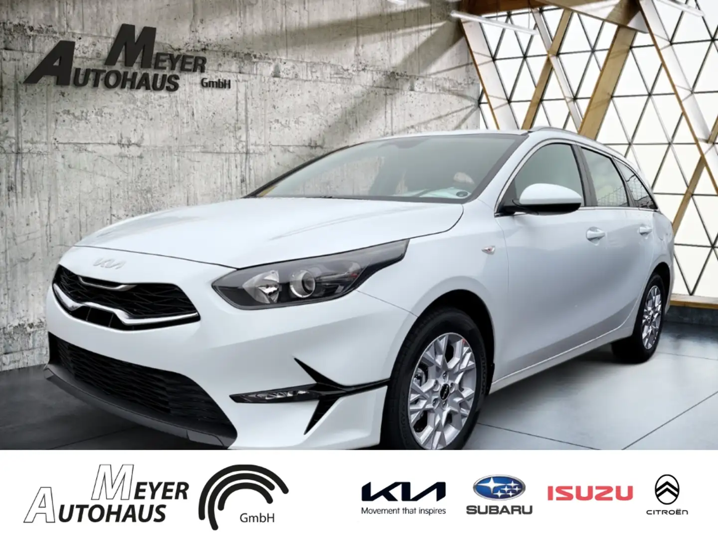 Kia Ceed SW / cee'd SW 1.5 T-GDI 140 PS Vision +Navi+Assistenzsysteme Белый - 2
