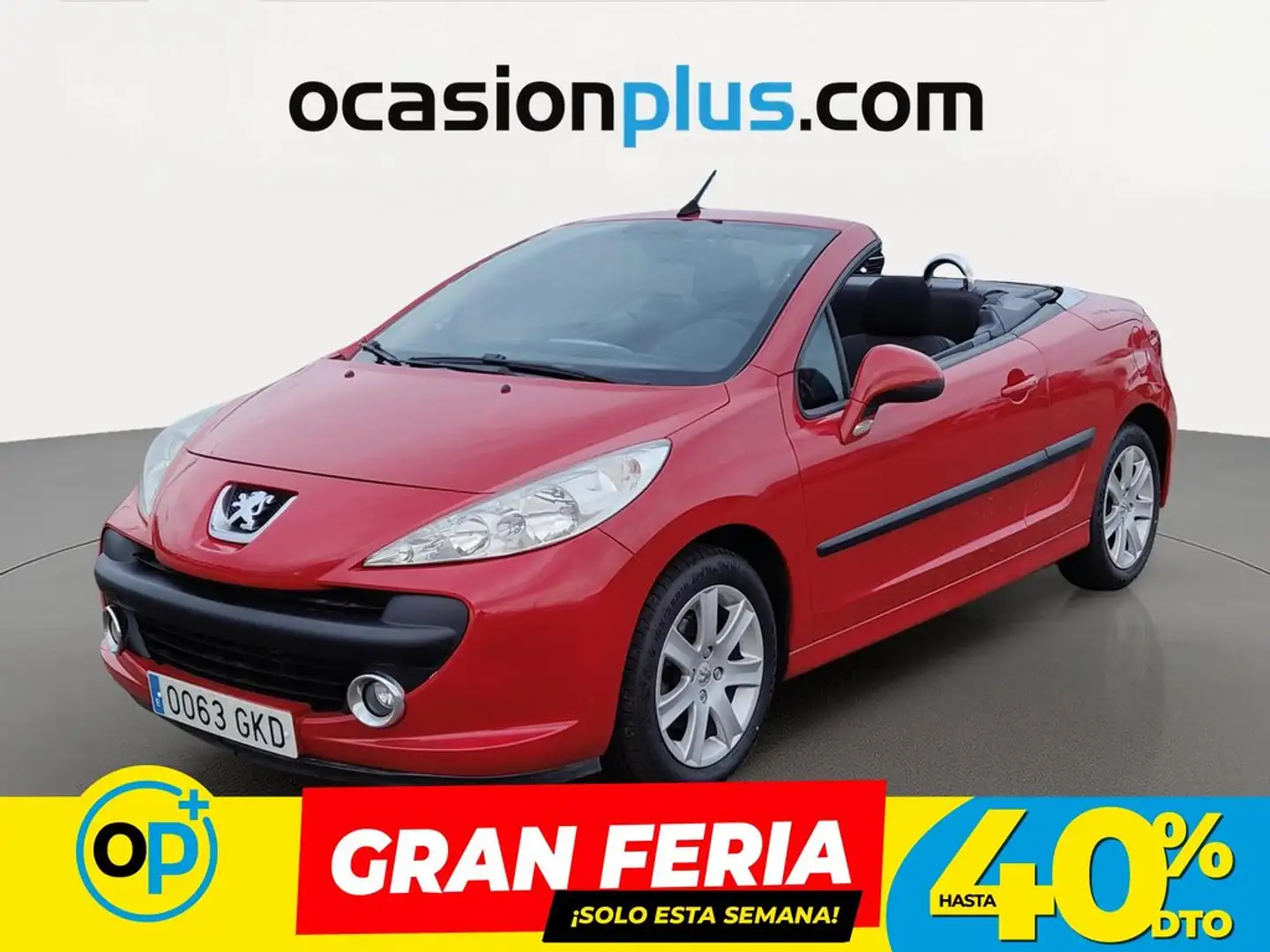 Peugeot 207 CC 1.6 VTi Rojo - 1