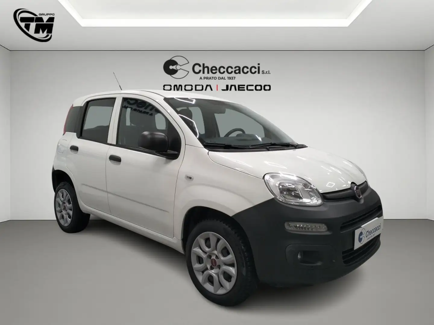 Fiat Panda 0.9 TwinAir Turbo Natural Power Van 2 posti Blanc - 2