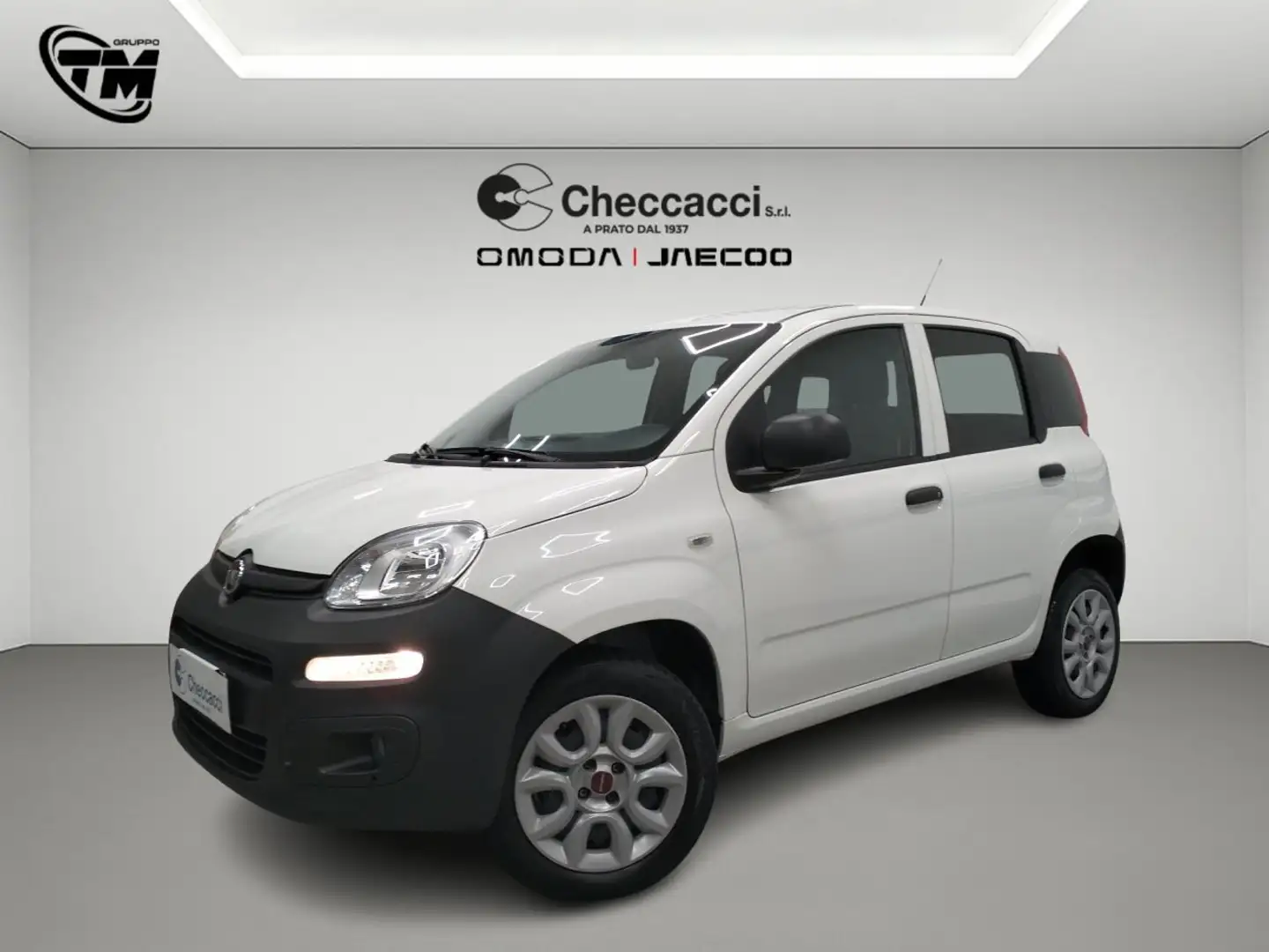 Fiat Panda 0.9 TwinAir Turbo Natural Power Van 2 posti Blanc - 1
