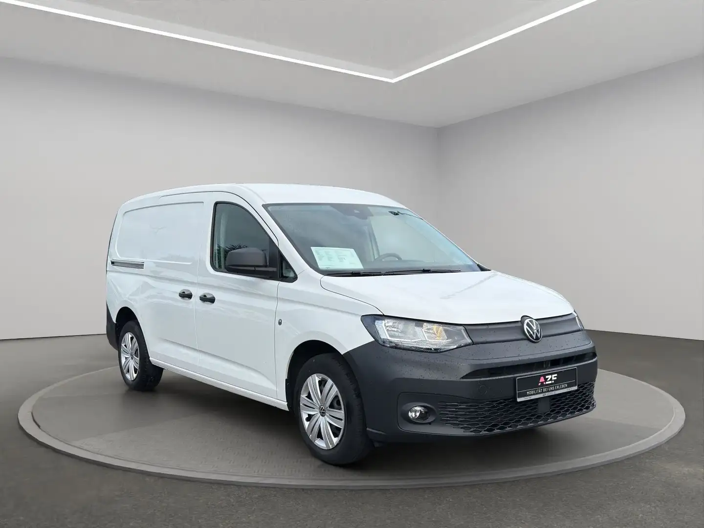 Volkswagen Caddy Cargo 2.0 TDI AHK+KLIMA+DAB+START-STO Weiß - 2