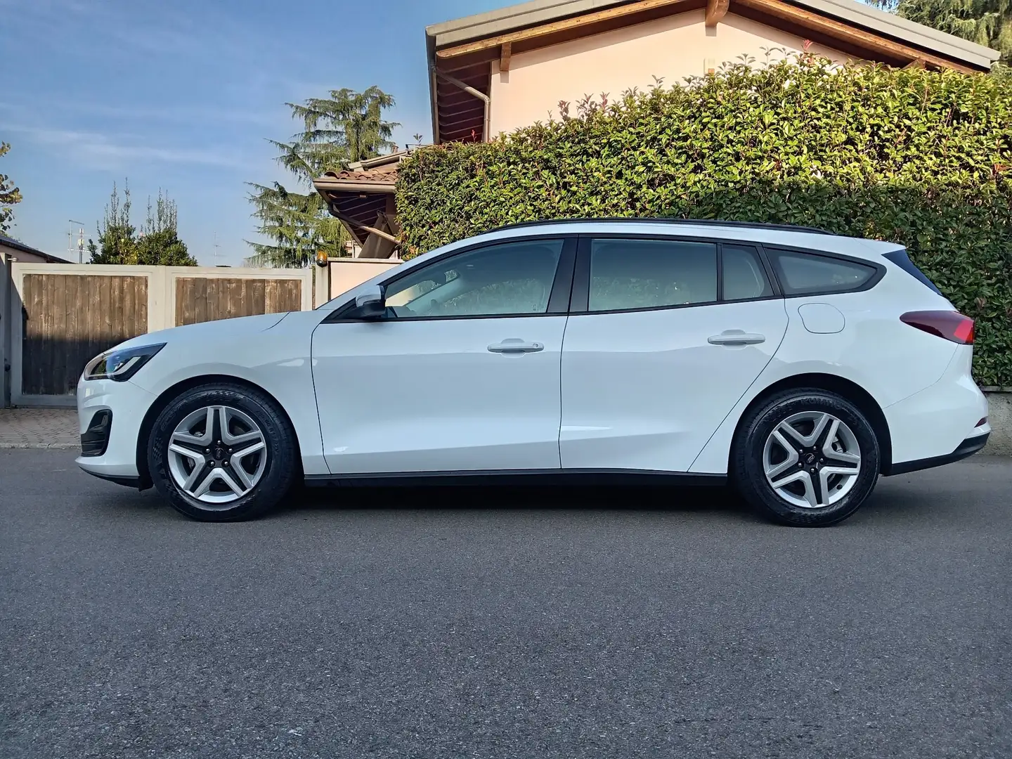 Ford Focus SW 1.5  Business 120cv auto unicop Fatturabile Bianco - 2