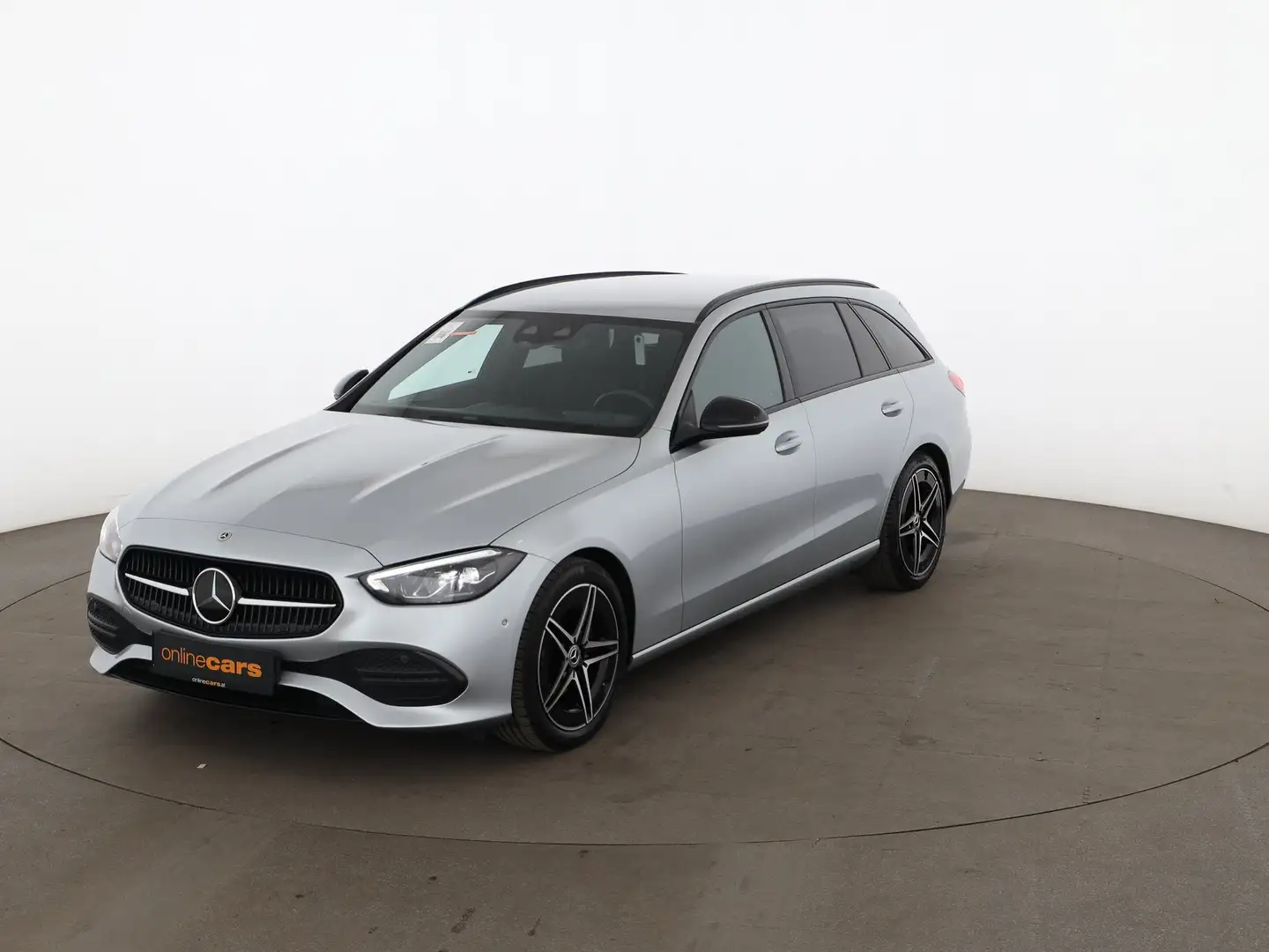 Mercedes-Benz C 220 d Avantgarde Aut LED AHK RADAR LEDER NAVI Grau - 2
