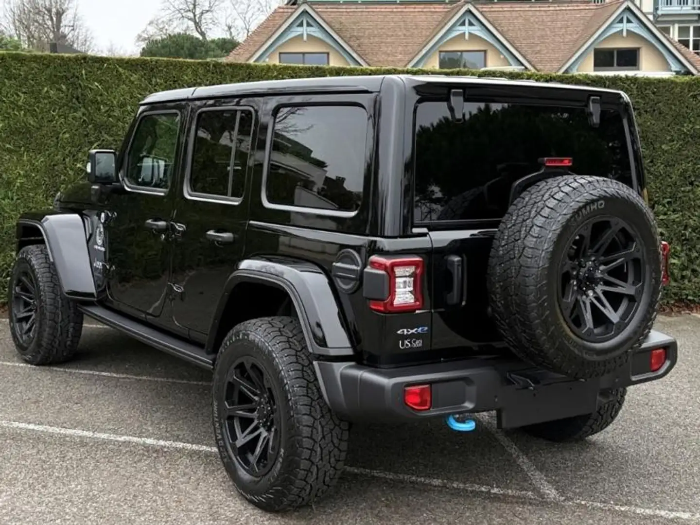 Jeep Wrangler 2.0 T 380ch 4xe Sahara Command Trac Noir - 2