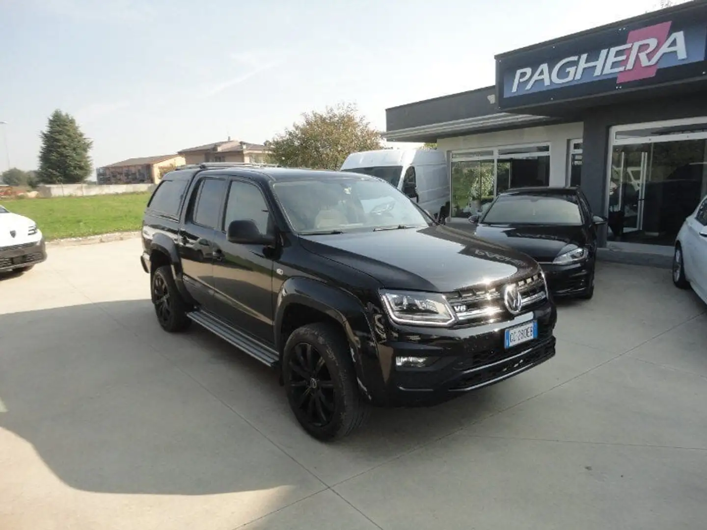 Volkswagen Amarok Amarok 3.0 V6 TDI 4MOTION BMT permanente aut. DC Nero - 1