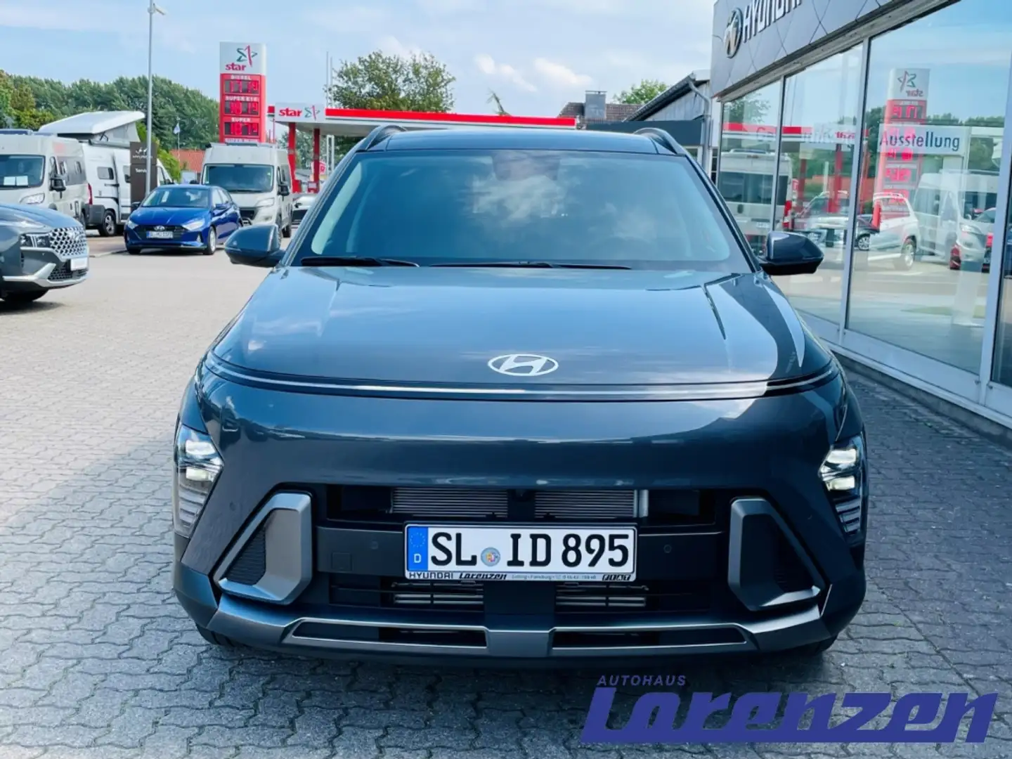 Hyundai KONA SX2 PRIME 1.6 T-GDI Glasschieb. Navi Leder digital Grau - 2