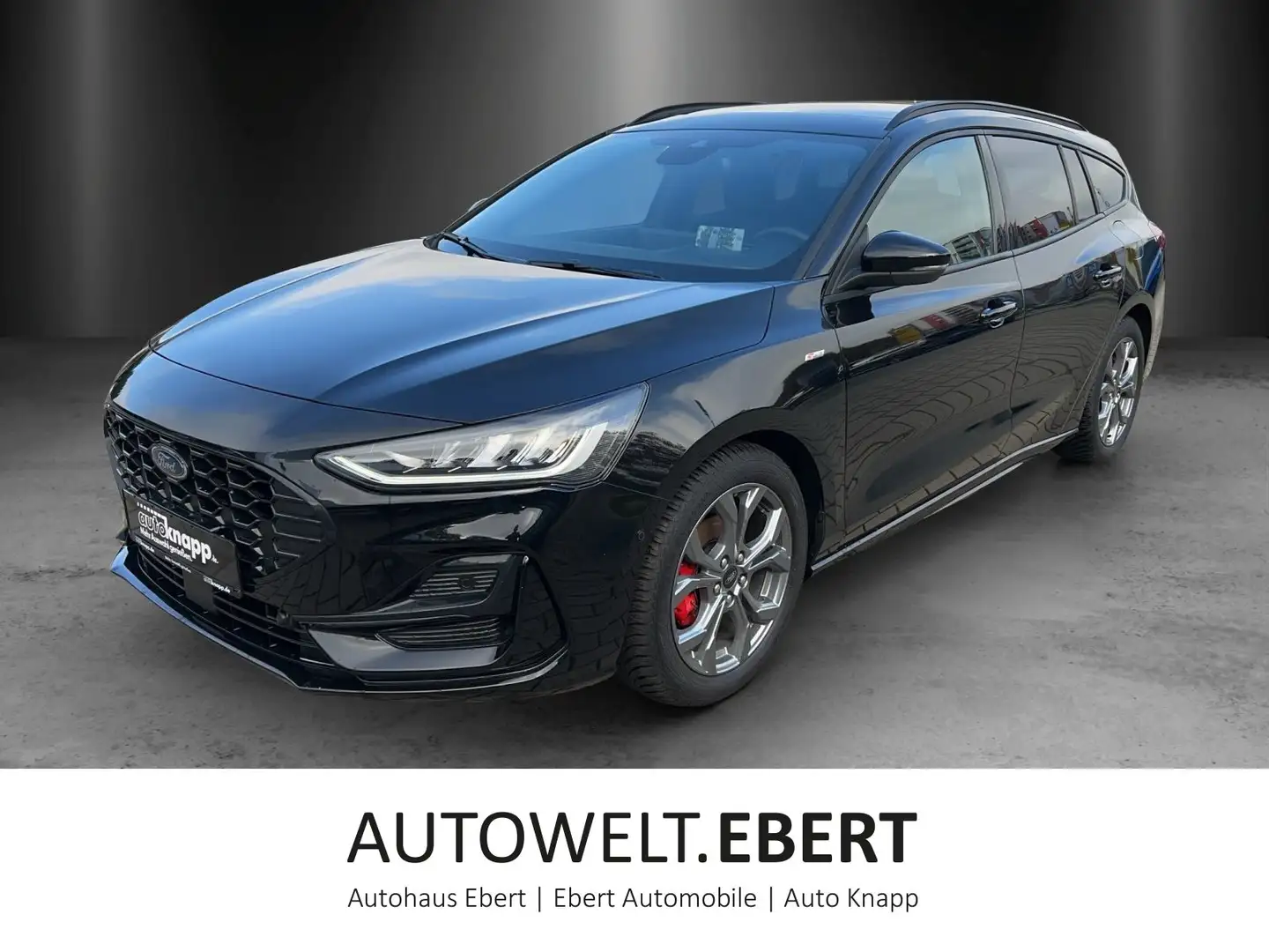 Ford Focus 1.0 ST-Line X Aut./LED/ACC/KAMERA/NAV/PANO Zwart - 1