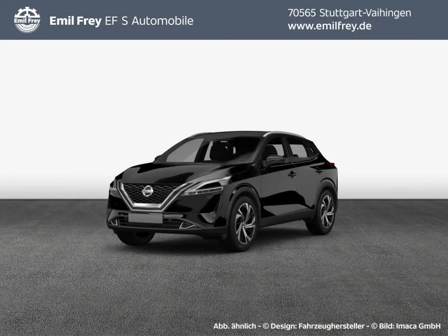 Nissan Qashqai 1.3 DIG-T MHEV Xtronic Tekna+ Schwarz - 1