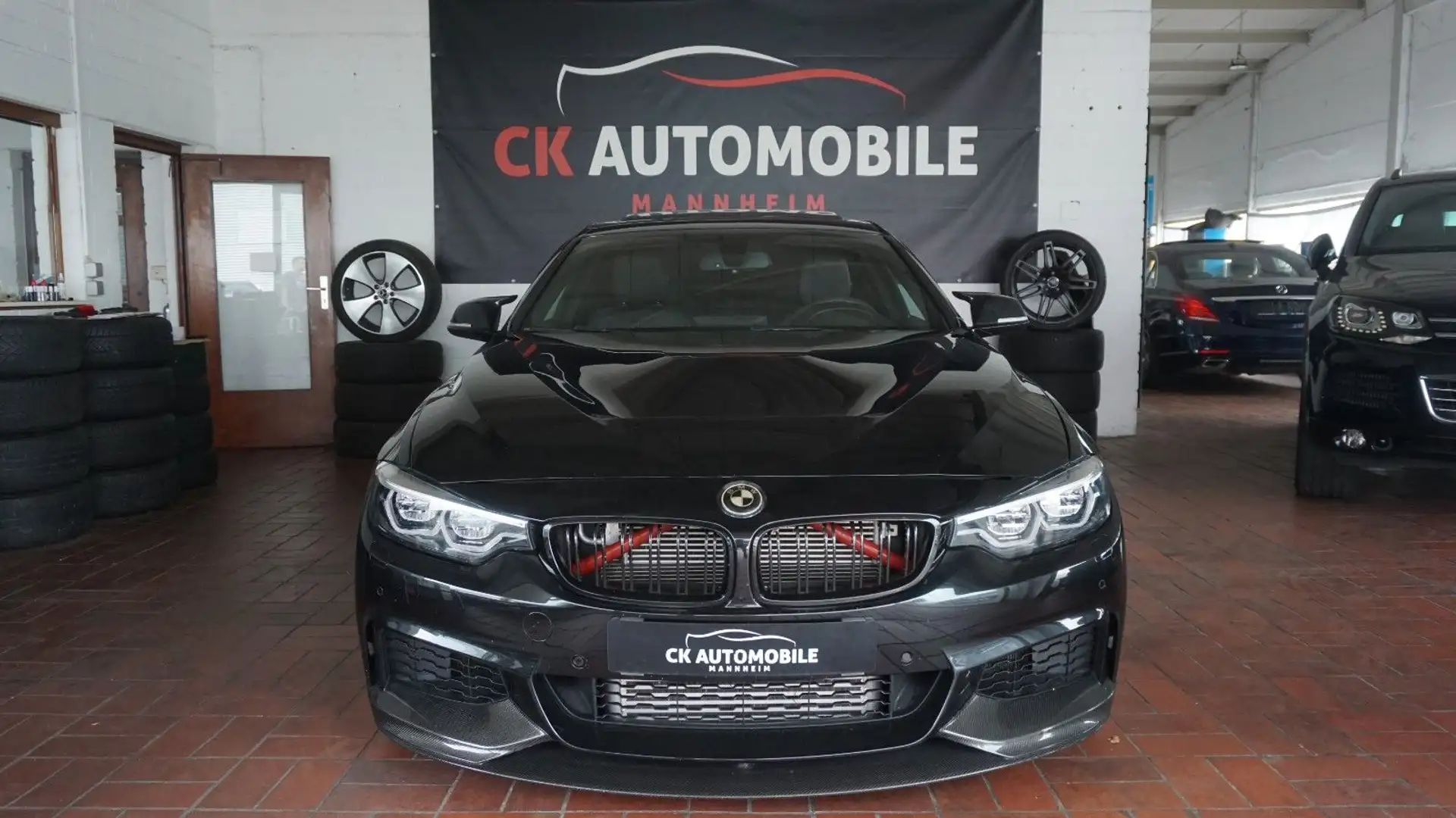 BMW 435 i xDrive KAM*KEYLESS*HUD*GSD*H&K*M-PERF*TOP Schwarz - 1