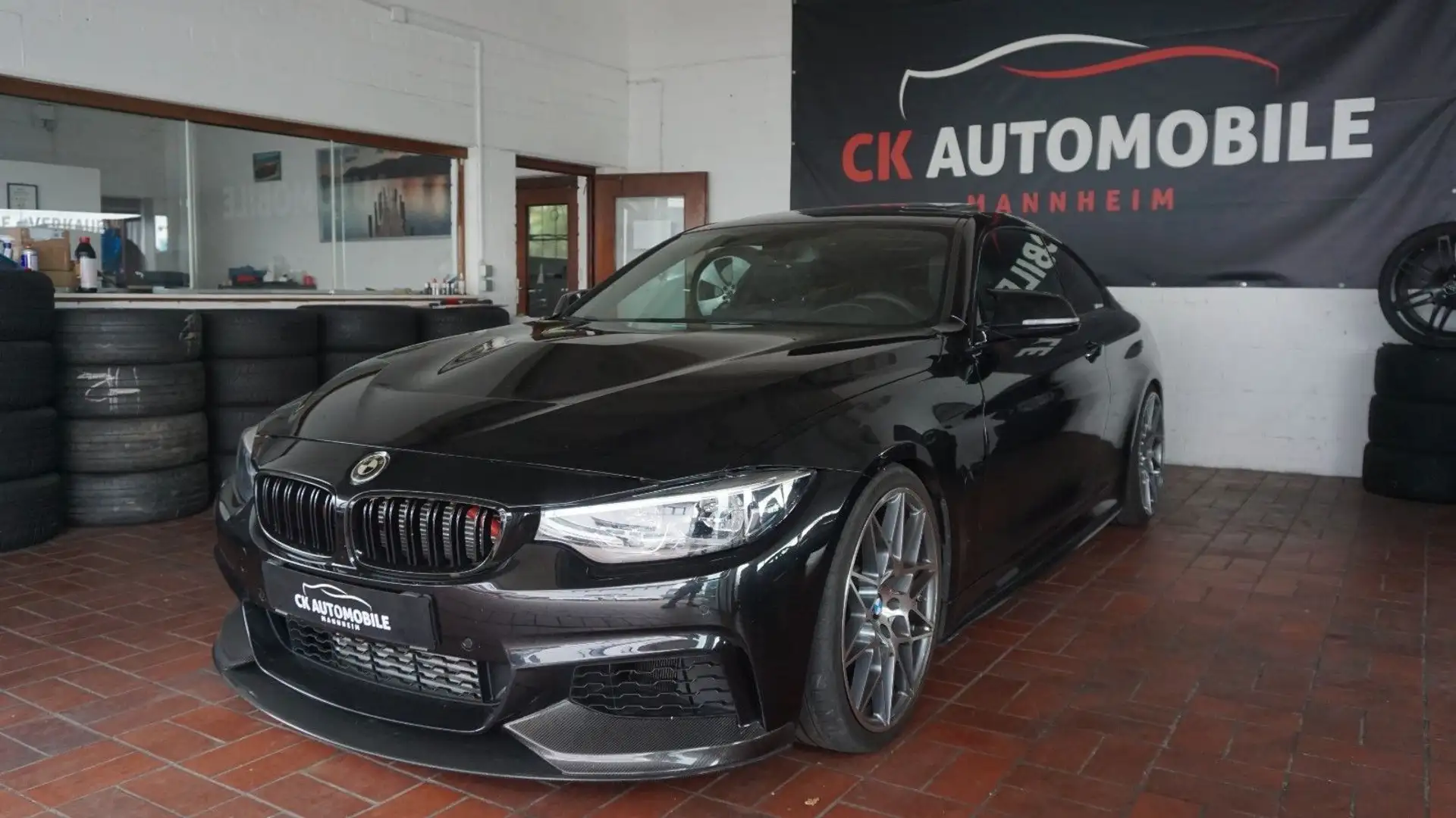 BMW 435 i xDrive KAM*KEYLESS*HUD*GSD*H&K*M-PERF*TOP Schwarz - 2