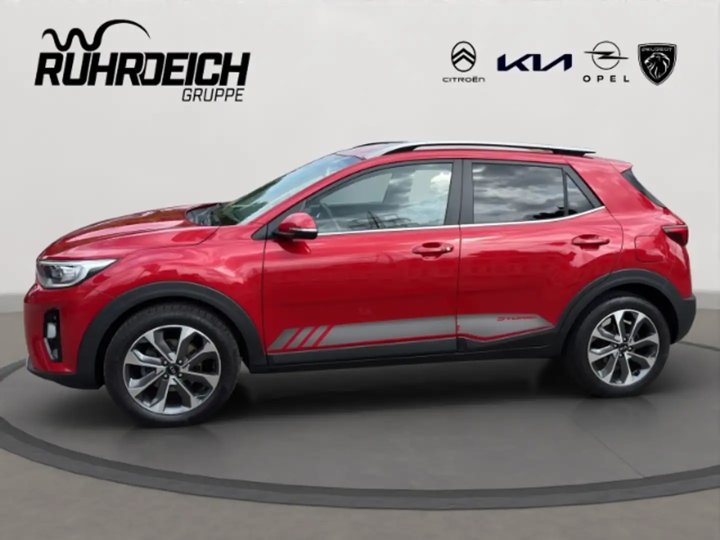 Kia Stonic Spirit 1.0 T-GDI AHK-abnehmbar Navi LED Apple CarP Червоний - 2