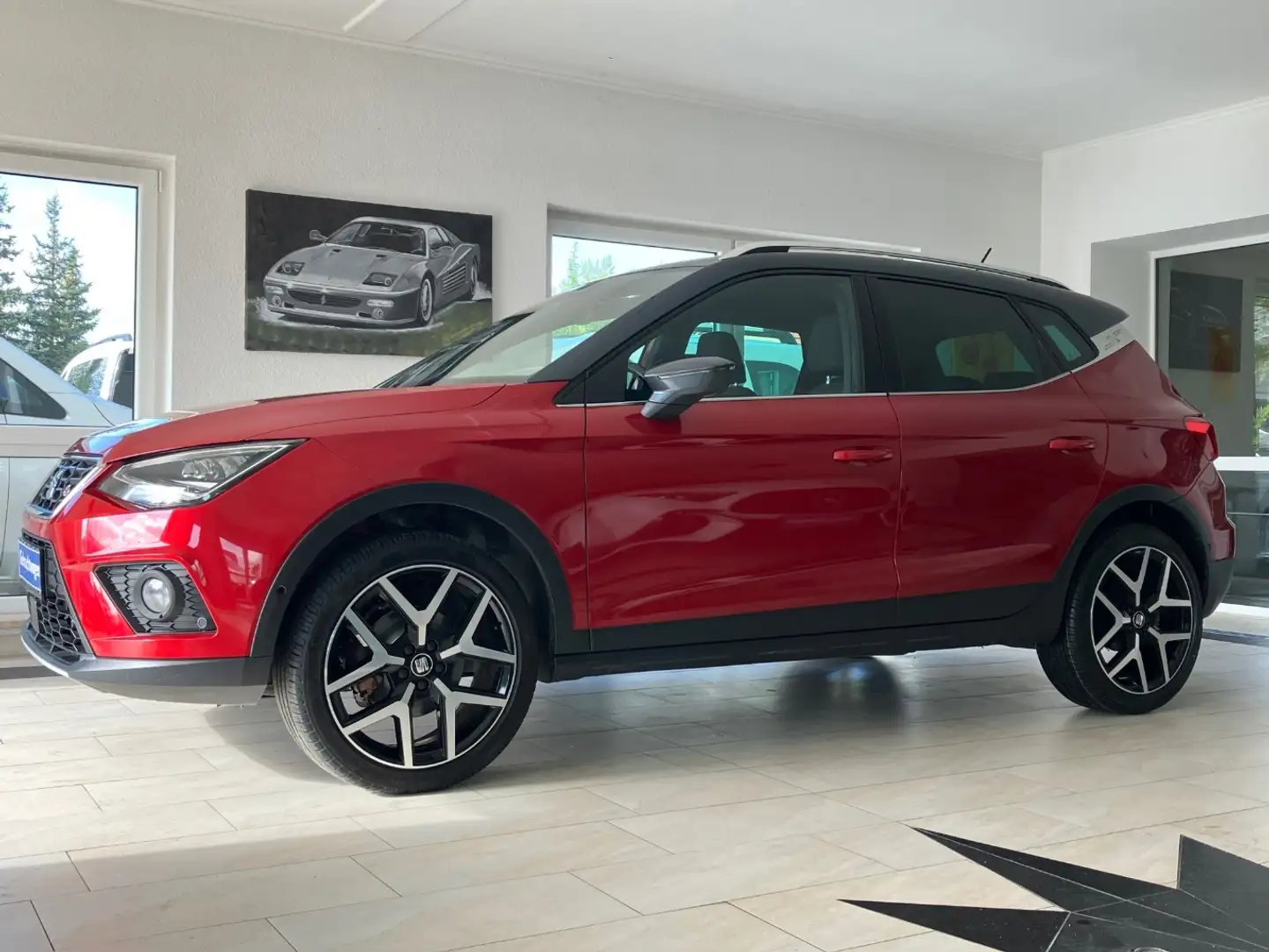 SEAT Arona 1.0 TSI "FR" ParkAssist LED Kamera Czerwony - 2