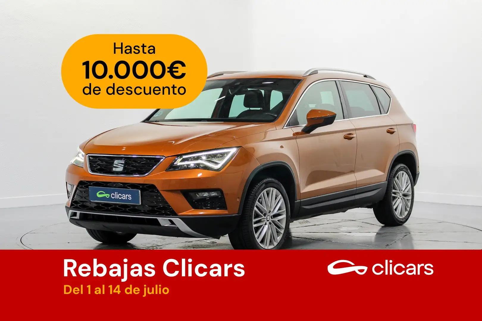 SEAT Ateca 1.4 EcoTSI S&S Xcellence Naranja - 1