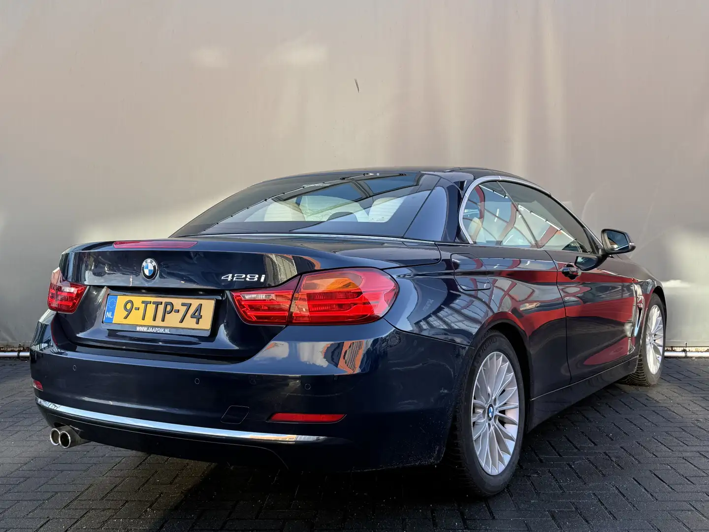 BMW 428 4-serie Cabrio BWJ 2014 428i High 245 PK Executive Azul - 2