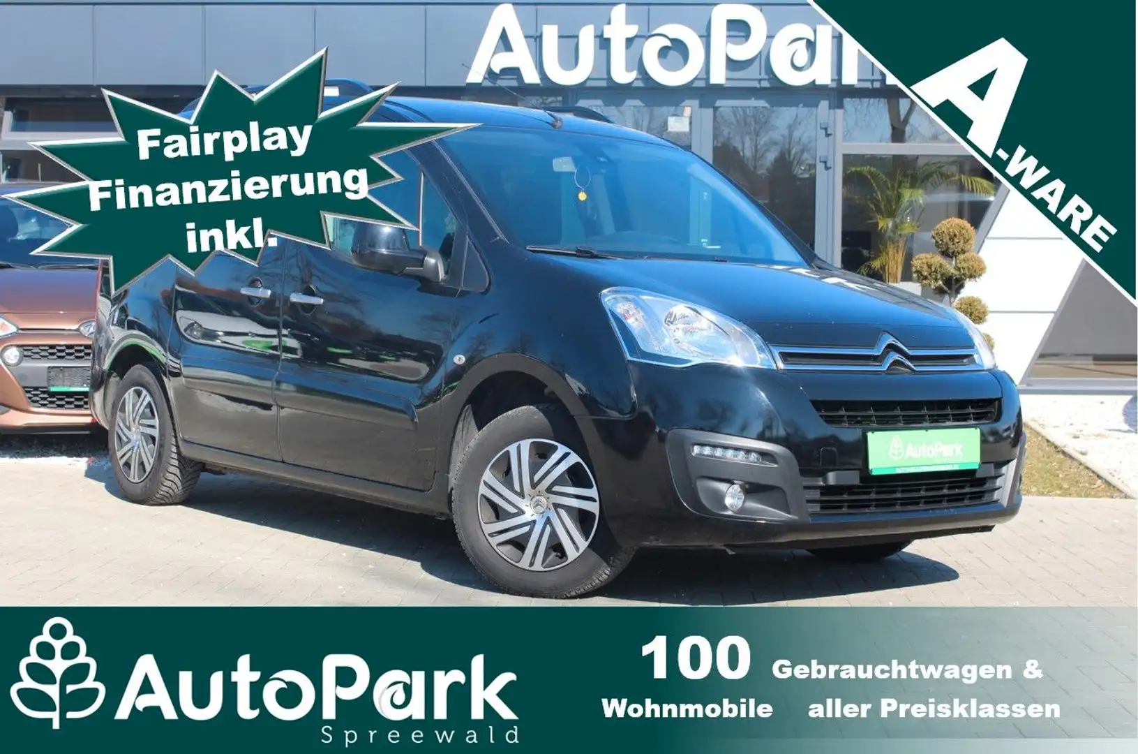 Citroen Berlingo Selection *5 SITZE/AUTOMATIK/DIESEL* Schwarz - 1