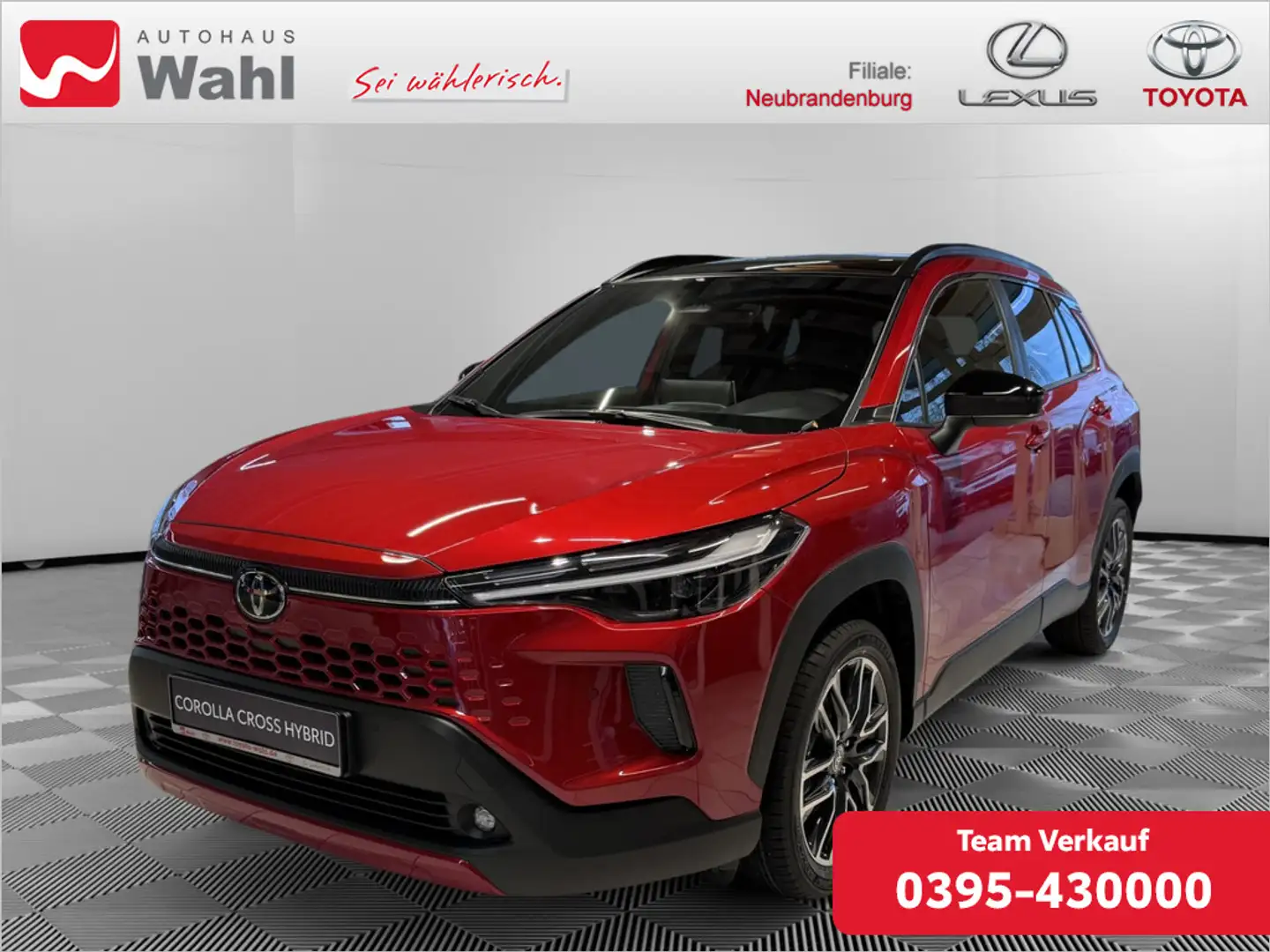 Toyota Corolla Cross 2.0 Hybrid FWD Teamplayer Rouge - 1