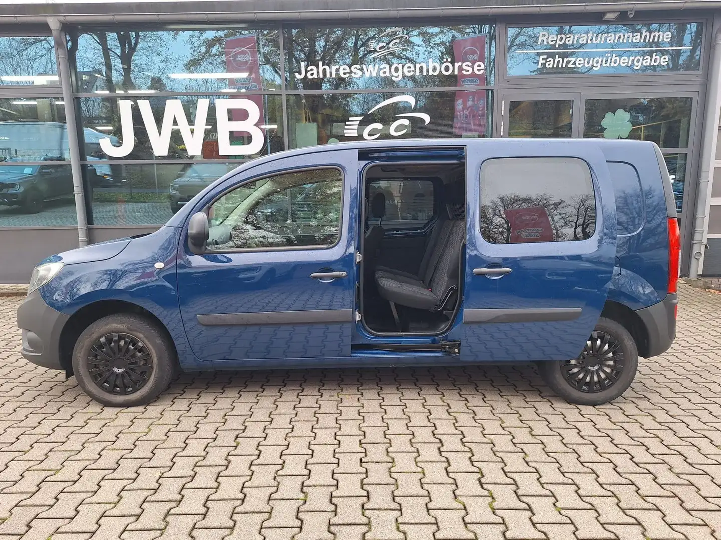 Mercedes-Benz Citan Mixto 111 CDI Extralang 5-Sitze Klima AHK Bleu - 1
