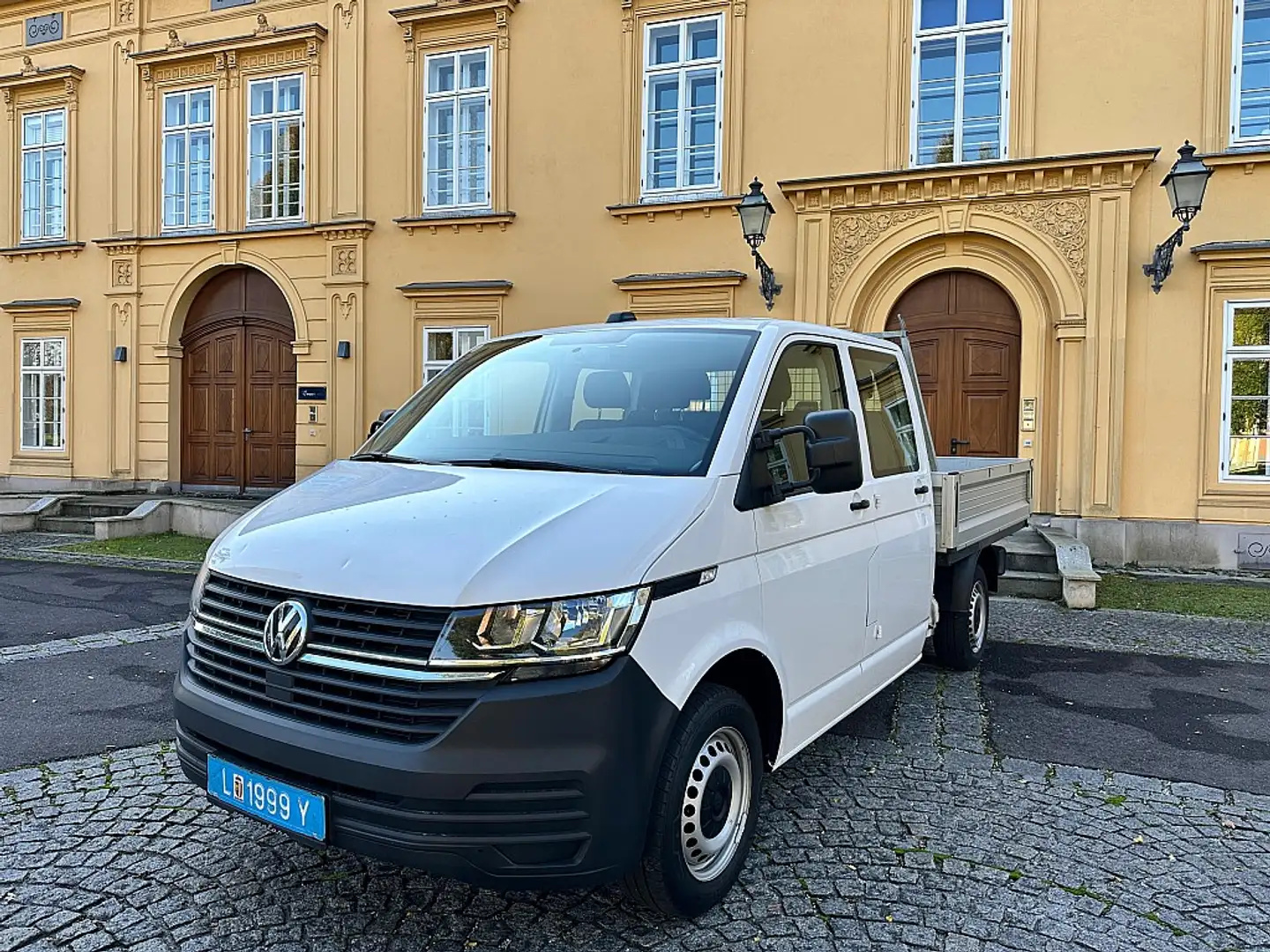 Volkswagen T6.1 Transporter DOKA Pritsche LR 2,0 TDI BMT Weiß - 2