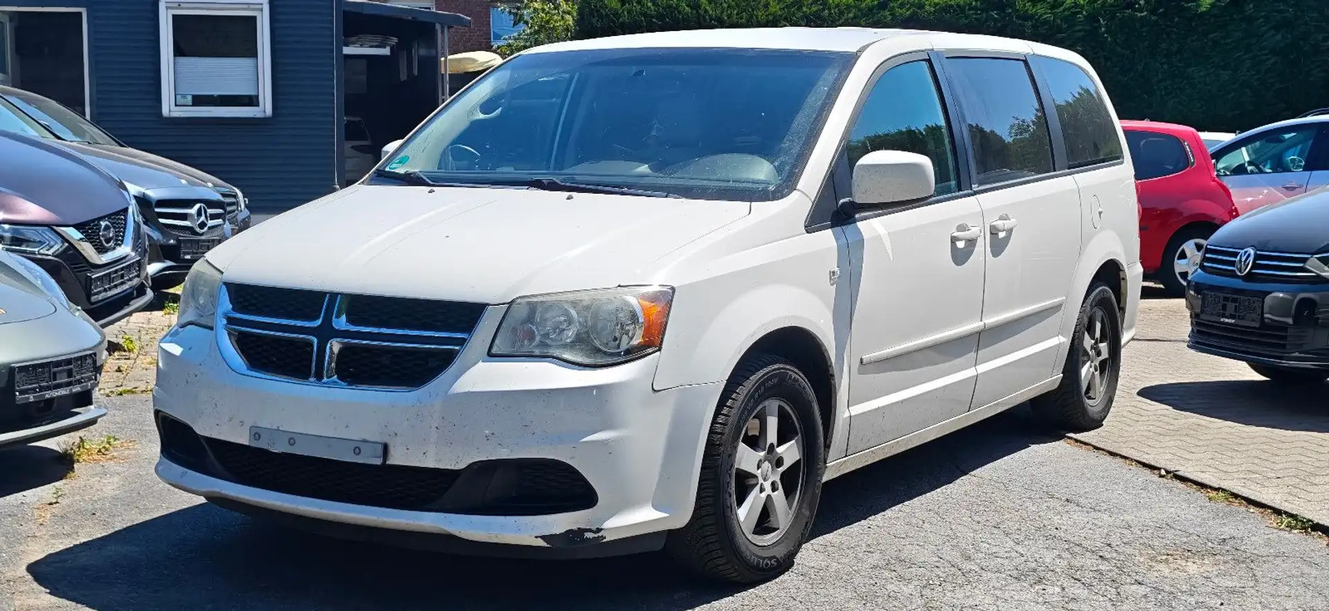 Dodge Grand Caravan LPG Leder 7 Sitzer Weiß - 2