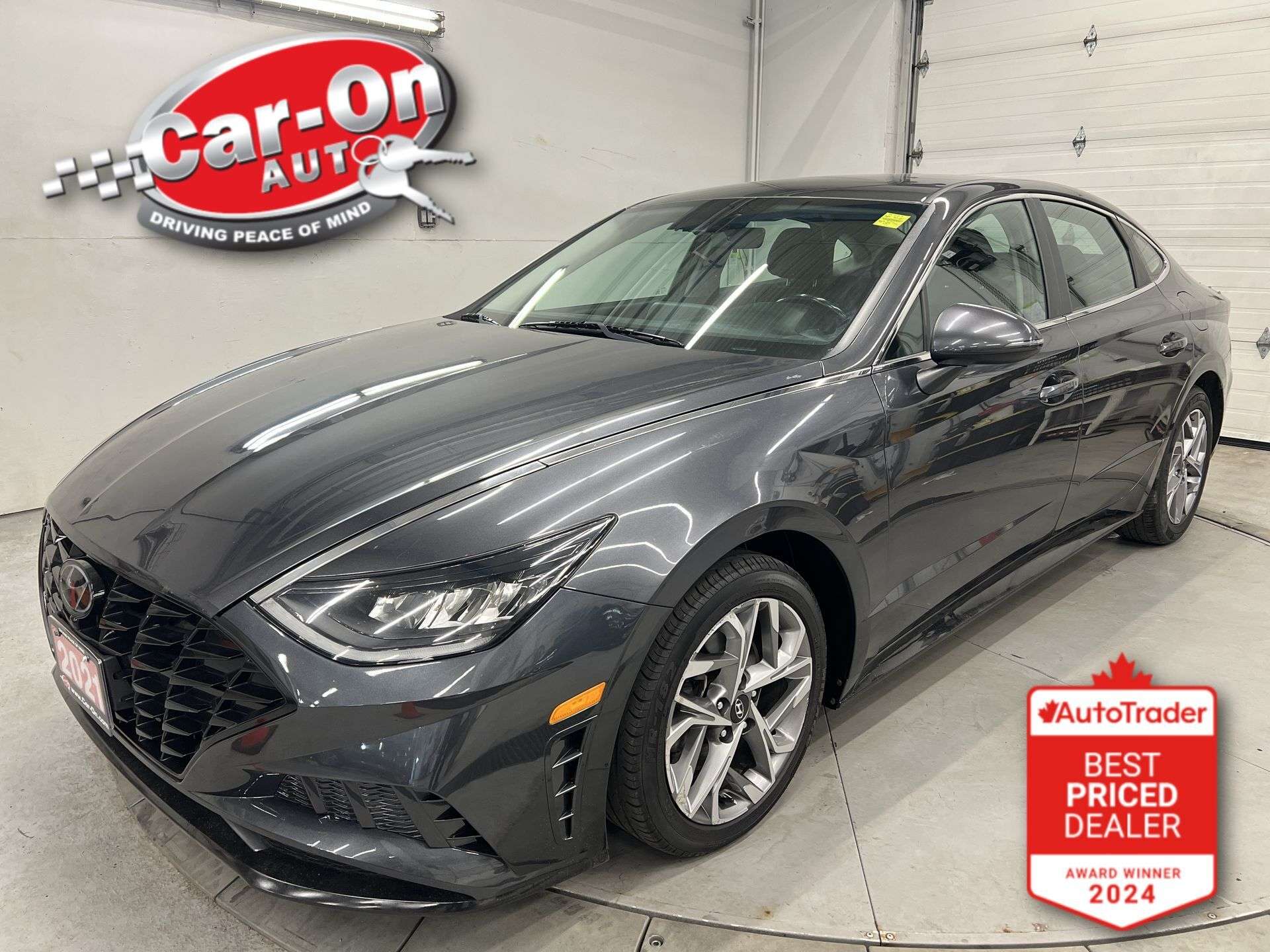 Gray 2021 Hyundai Sonata Sedan Automatic