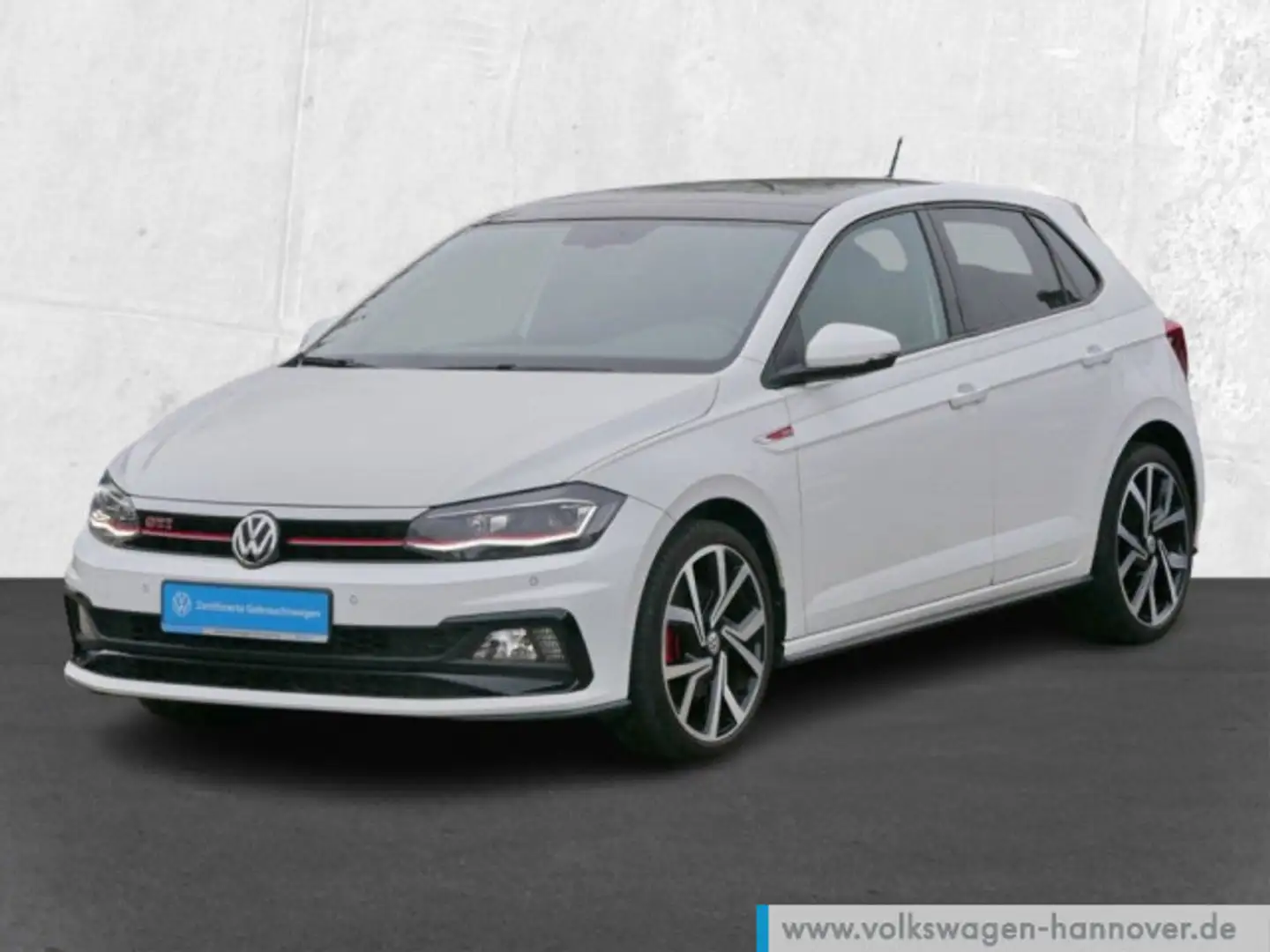 Volkswagen Polo 2.0 TSI GTI ACC Navi Pano LED PDC SHZ Weiß - 2