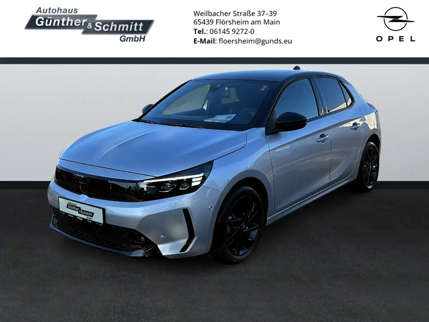 Opel Corsa F 1.2 GS PDC SITZHEIZUNG NAVI Argent - 1