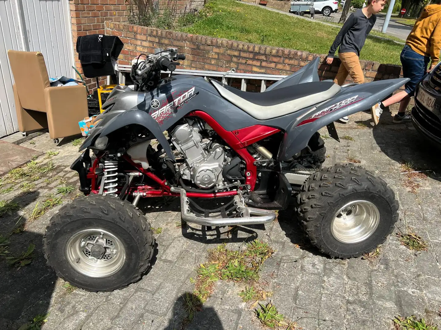 Yamaha Raptor 700 nieuwe raptor 700r Gris - 2