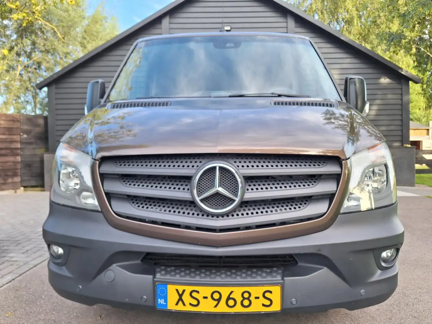 Mercedes-Benz Sprinter 316 2.2 CDI Automaat. L2. Airco, Luchtvering stoel Bruin - 2