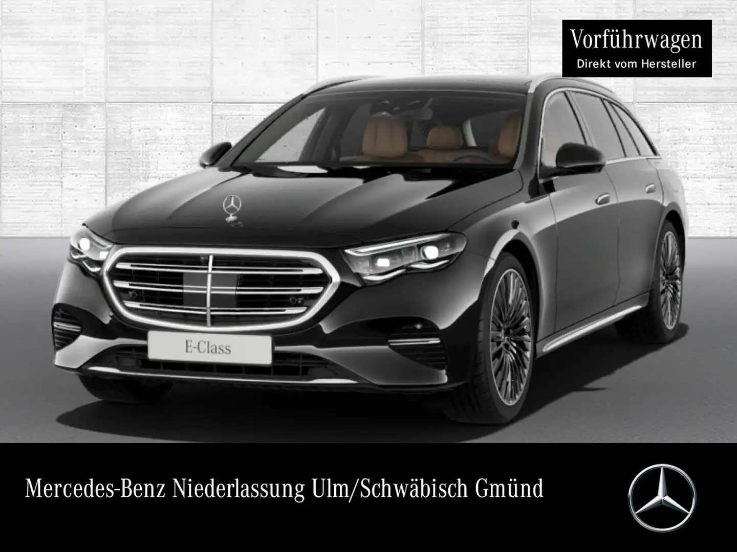 Mercedes-Benz E 300 e T Exclusive Fahrass Airmat Pano Burmester Schwarz - 1