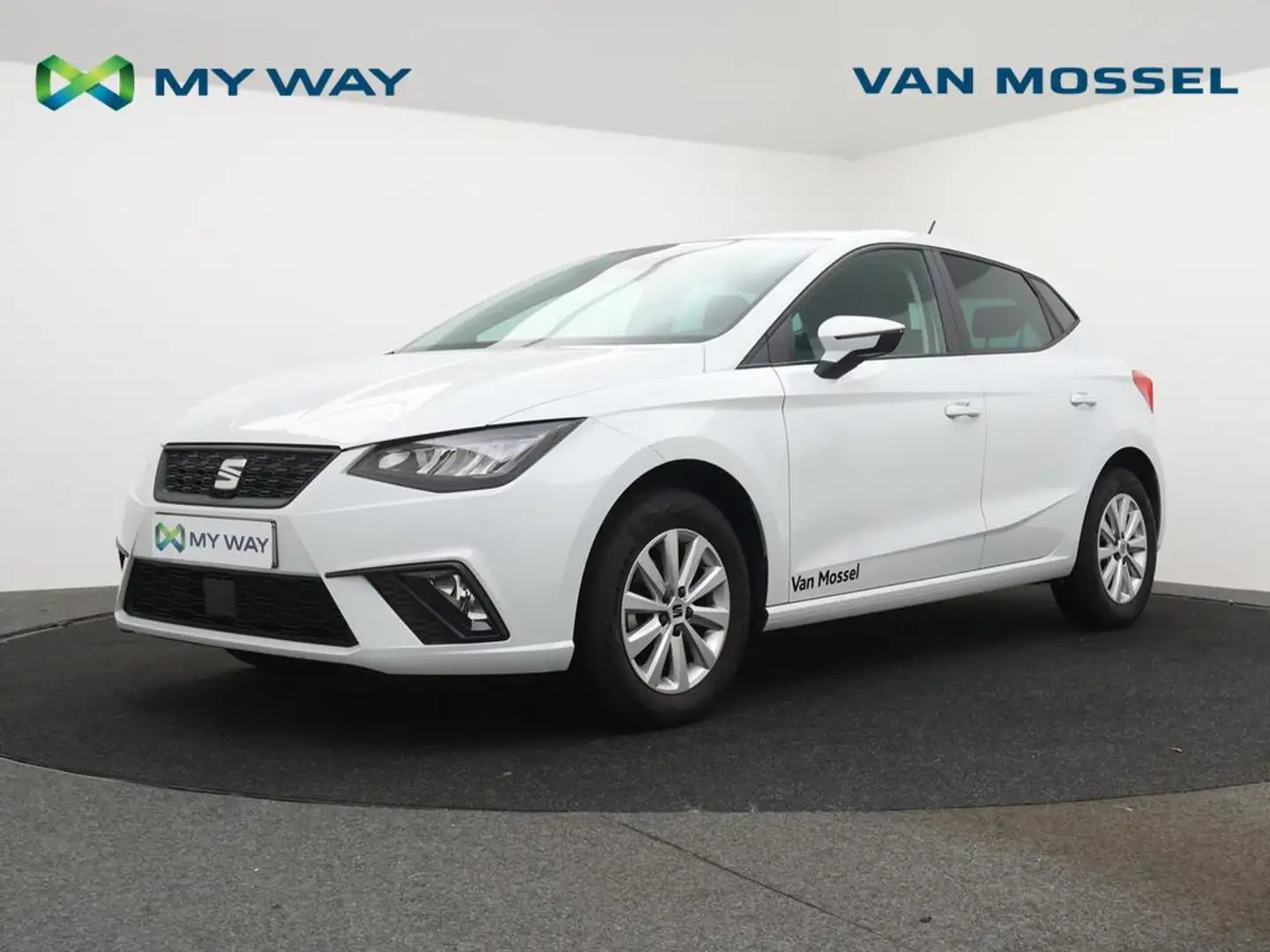 SEAT Ibiza 1.0 TSI STYLE 5T 70 DI6 5G / demo Blanc - 1