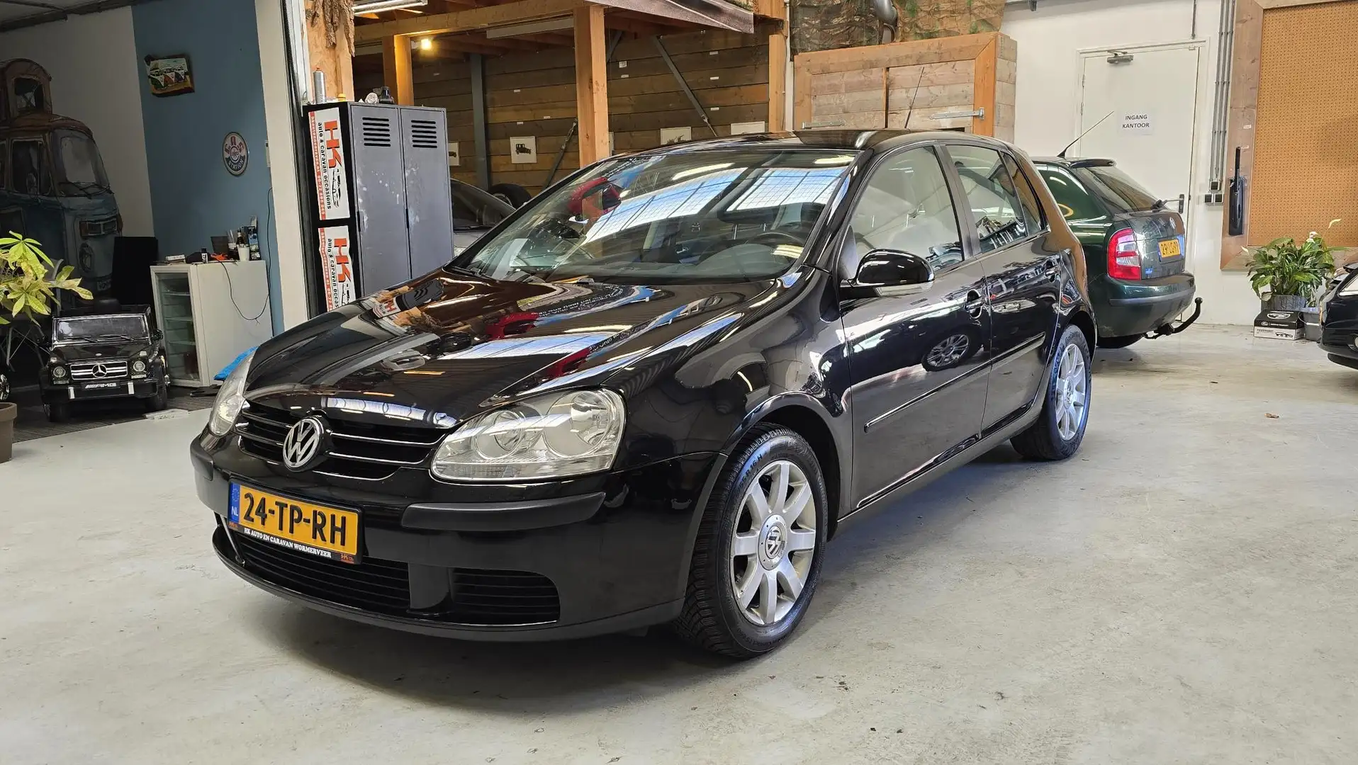 Volkswagen Golf 1.6 FSI Comfortline 5drs Climate controle, LMV 16" Nero - 1