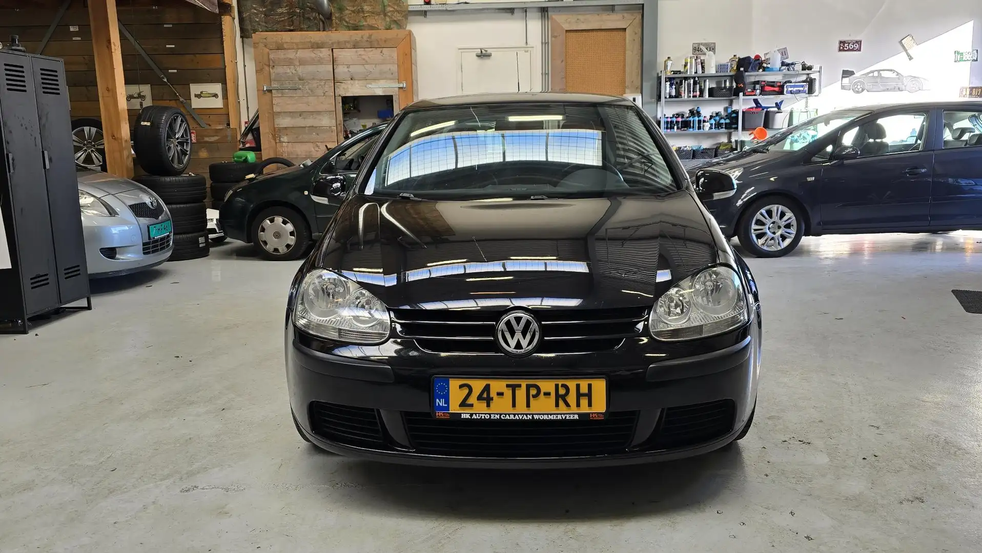 Volkswagen Golf 1.6 FSI Comfortline 5drs Climate controle, LMV 16" Nero - 2