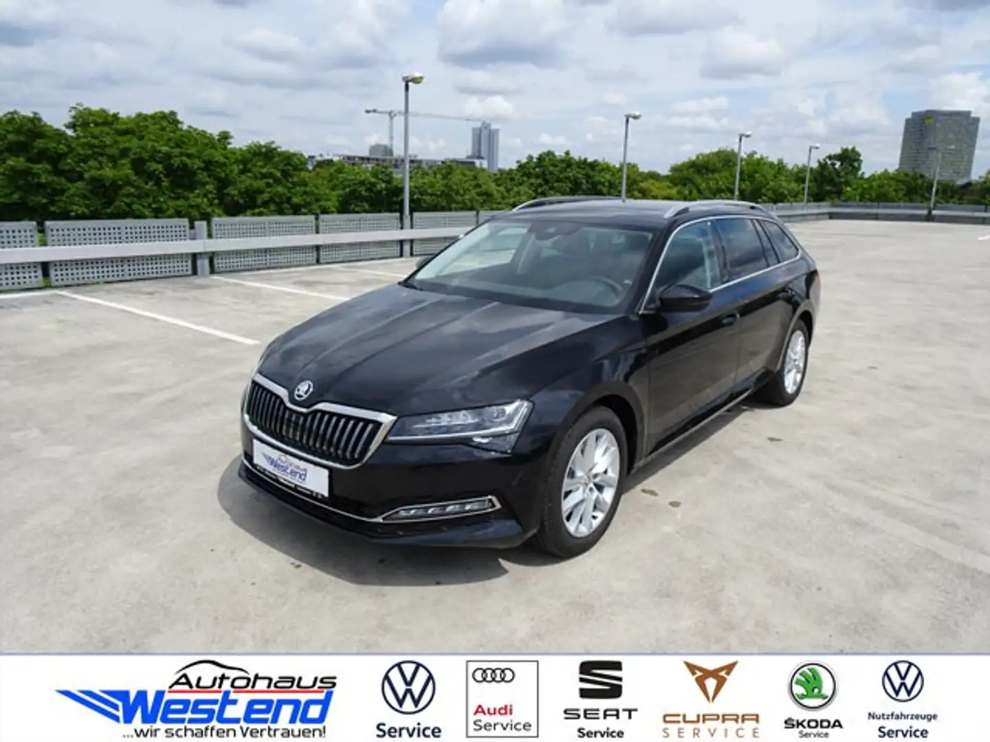 Skoda Superb Combi Style 2.0l TDI 147kW 4x4 DSG Navi LED Leder Schwarz - 2
