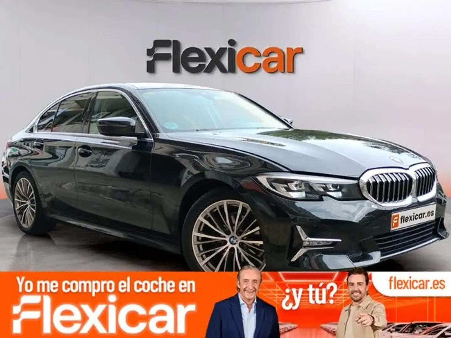 BMW 318 318dA Negro - 1