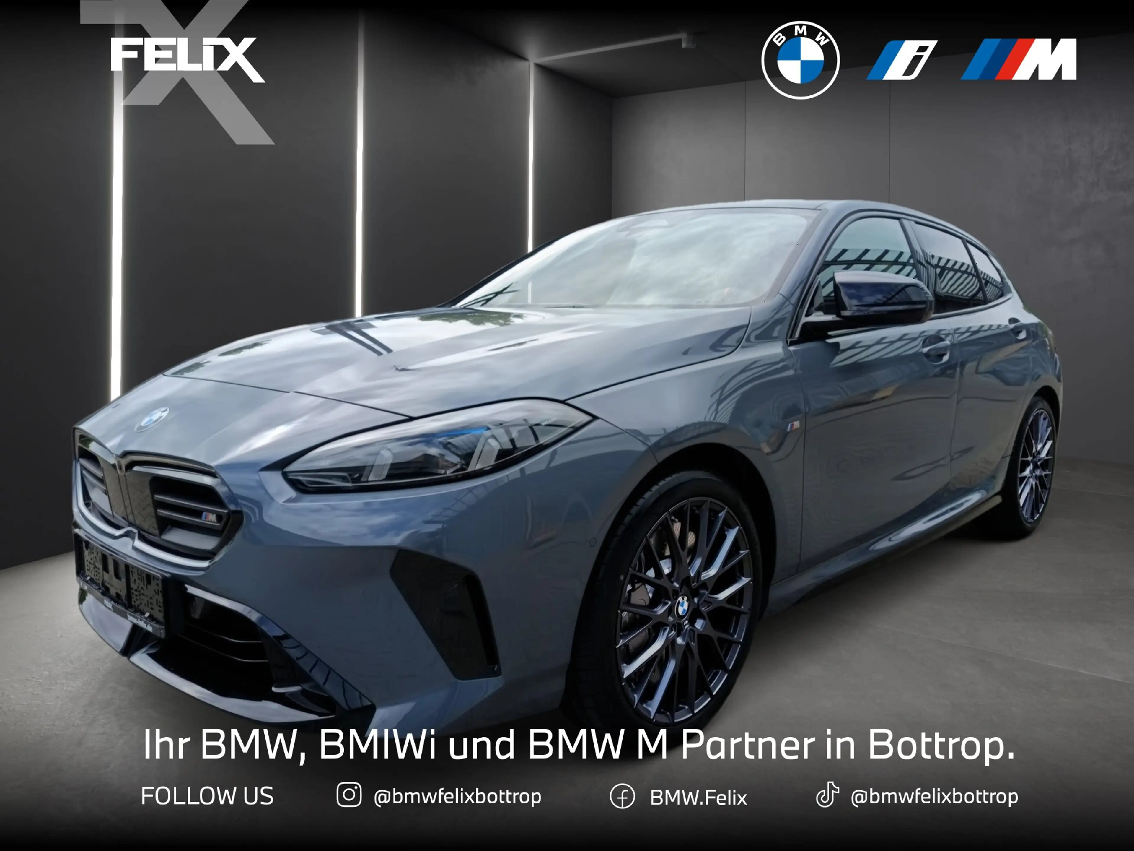 BMW 135 M135 xDrive M SPORTPAKET+HUD+COMP.BREMSE+ICONIC.GL