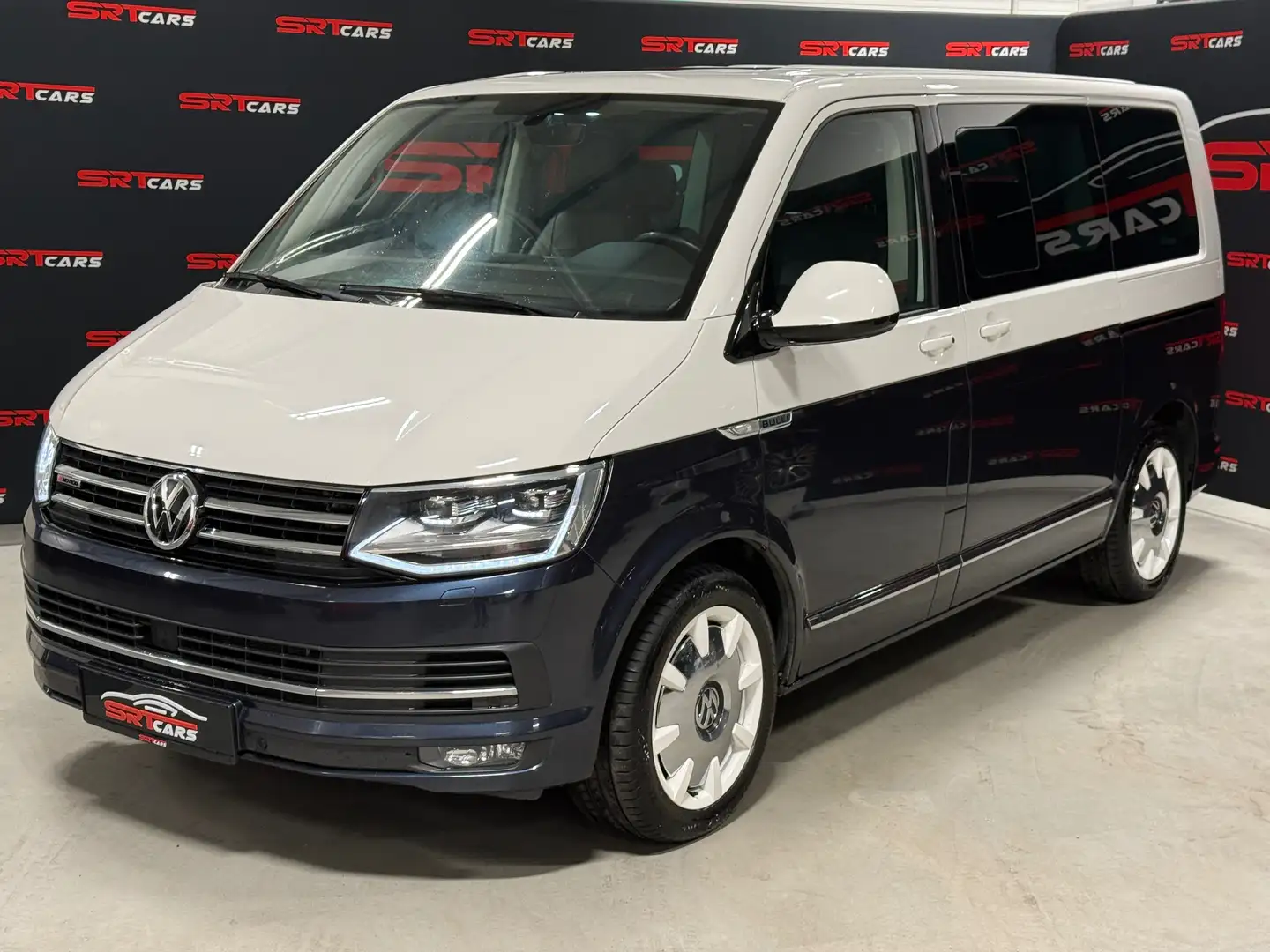 Volkswagen T6 Multivan BULLI 2.0 TDI Highl. 4Mot.DSG*Schiebed.*Kamera*AHK Weiß - 1