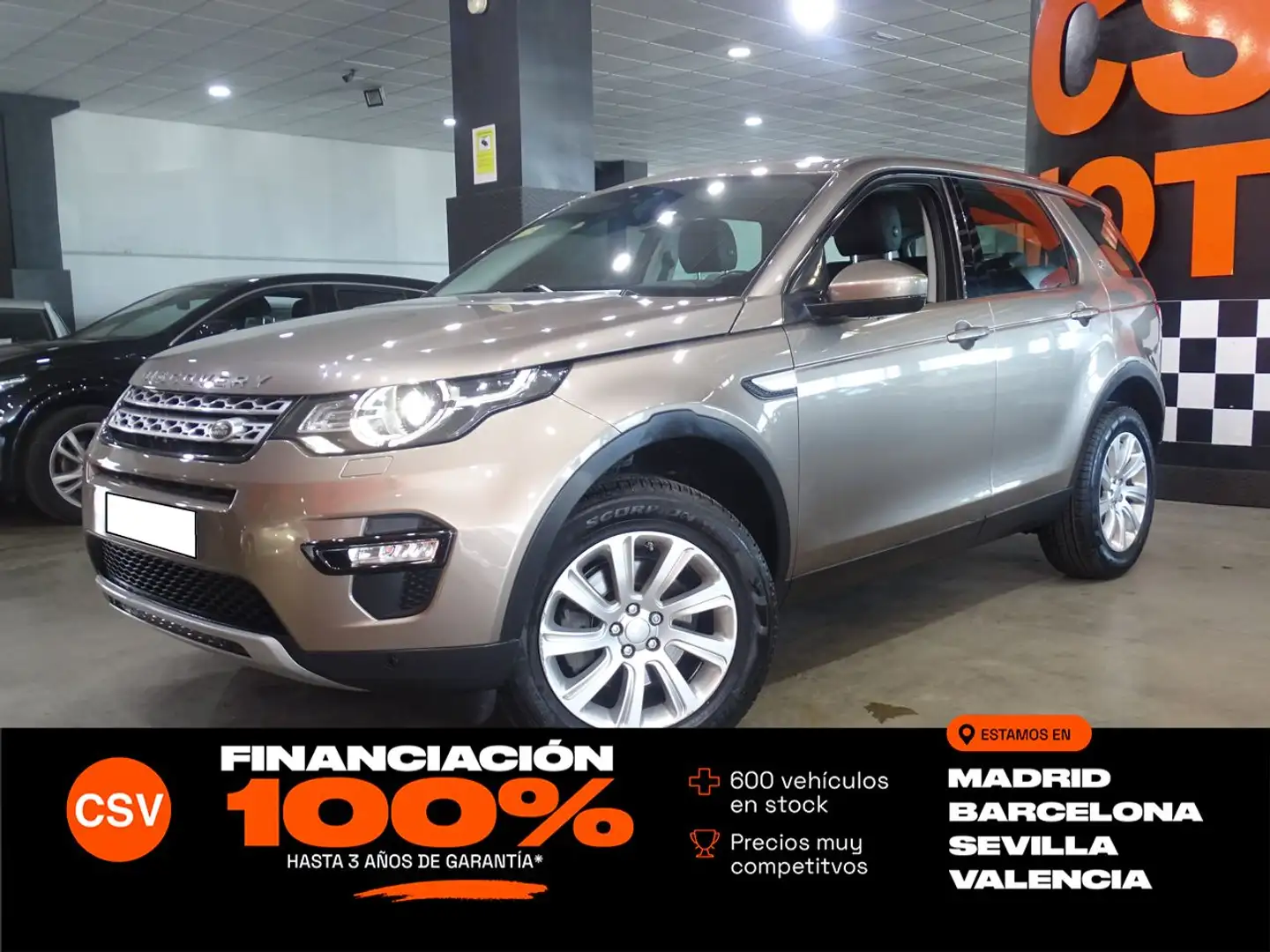 Land Rover Discovery Sport 2.0TD4 HSE 4x4 180 Beige - 1