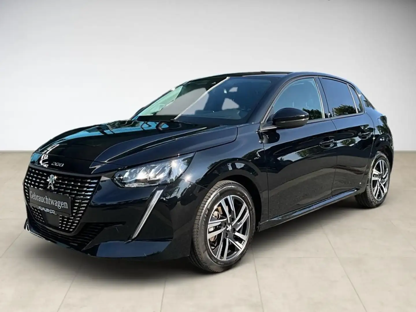 Peugeot 208 1.2 PureTech 100 Allure Pack (EURO 6d) ACC Schwarz - 1