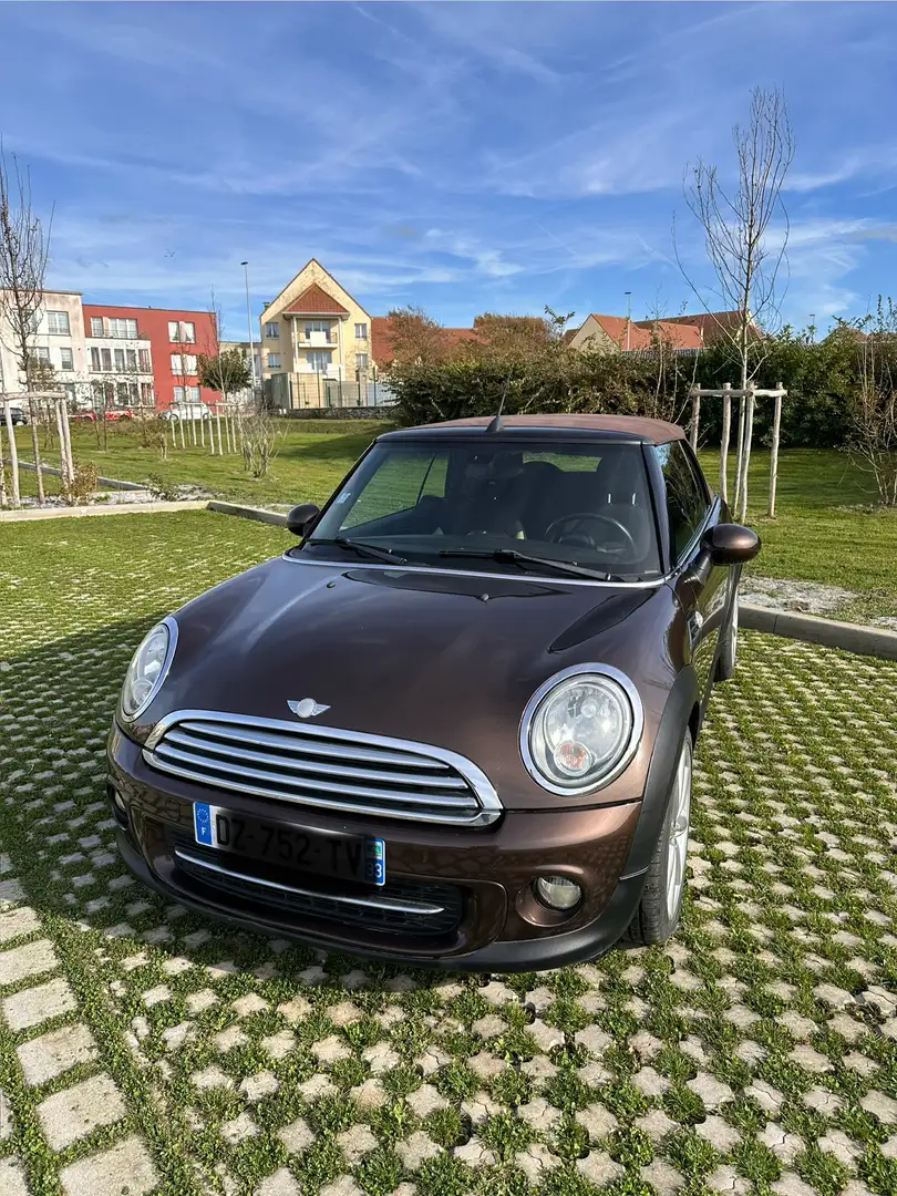 MINI Cooper Cabrio Cabriolet 122 ch Cooper Pack Chili Brun - 1