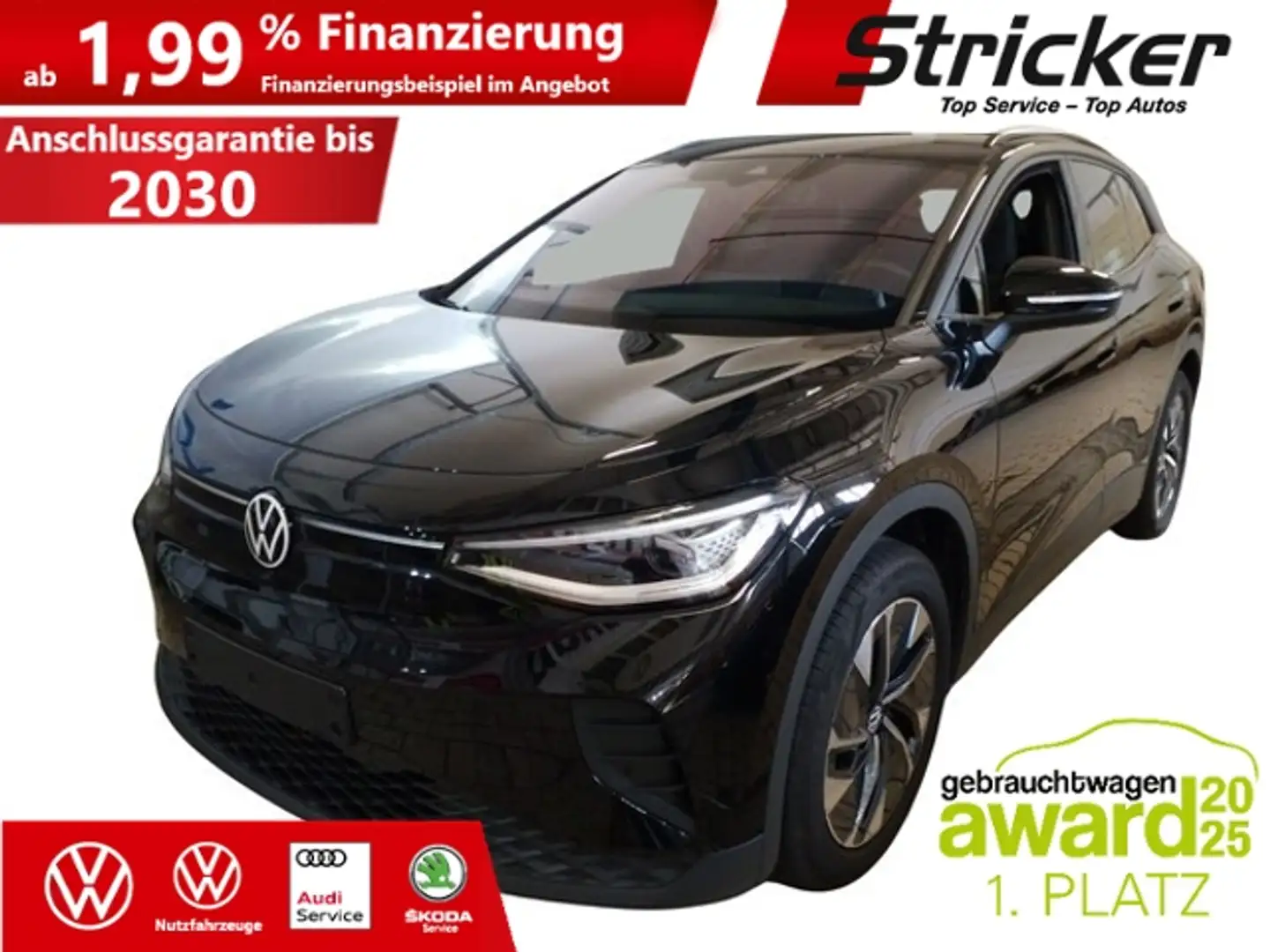 Volkswagen ID.4 Pro 210/77 310,-ohne Anzahlung IQ.Light Wärmepump Schwarz - 2