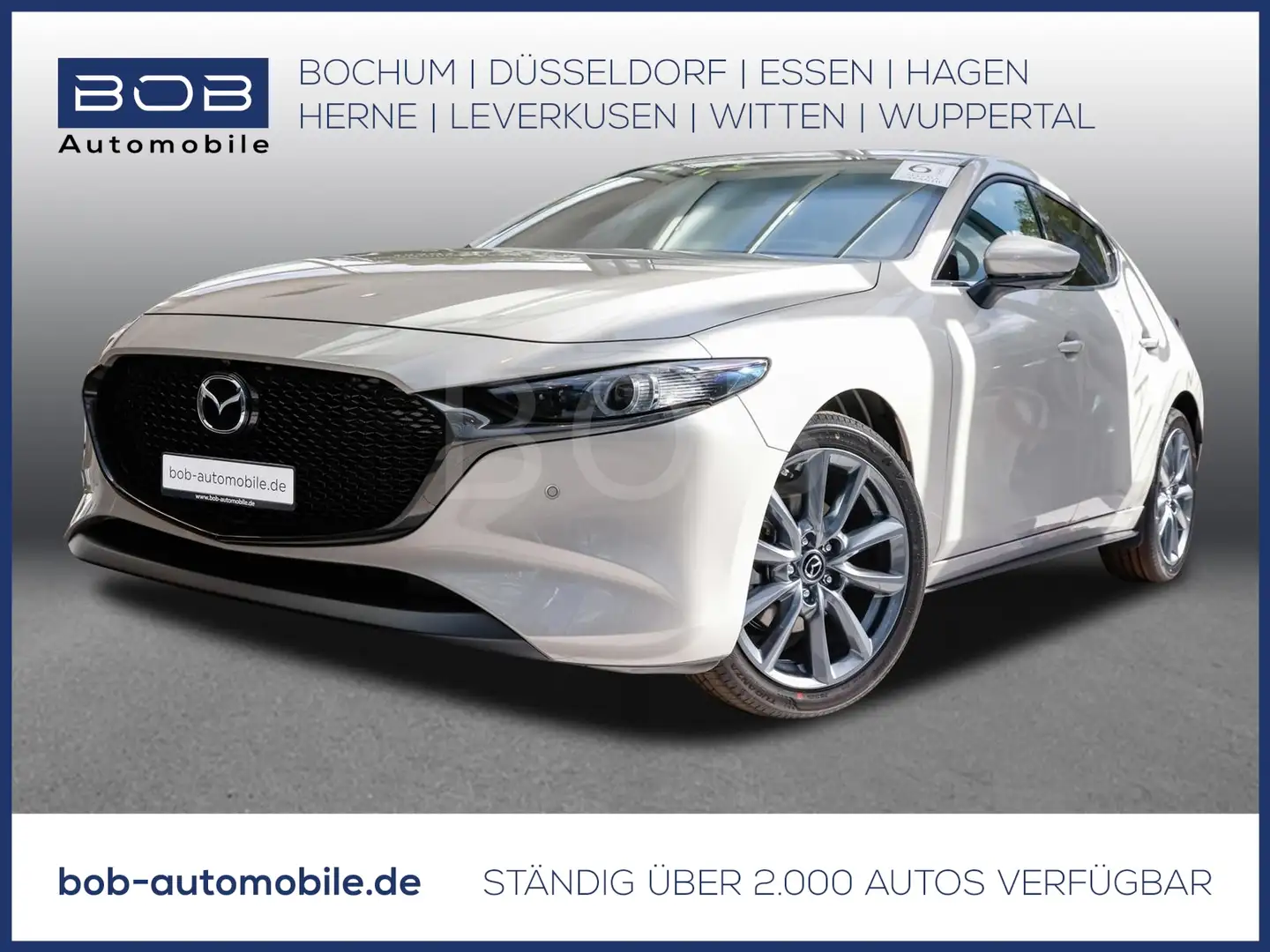 Mazda 3 G 140 Exclusive-line 8-fach bereift Argent - 1