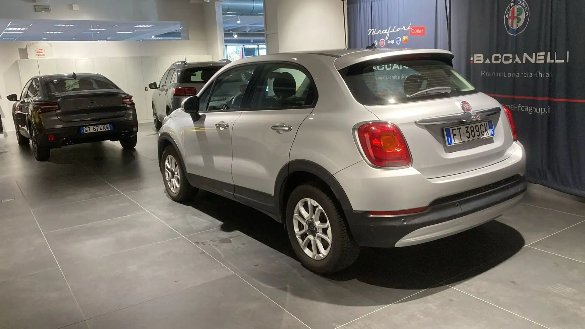 Fiat 500X 500X 1.3 MultiJet 95 CV Pop Star Argent - 2