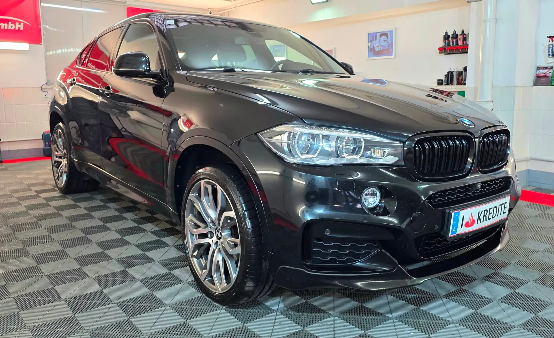 BMW X6 30d xDrive M-Paket Head-up Schiebedach 5-Sitze Schwarz - 2
